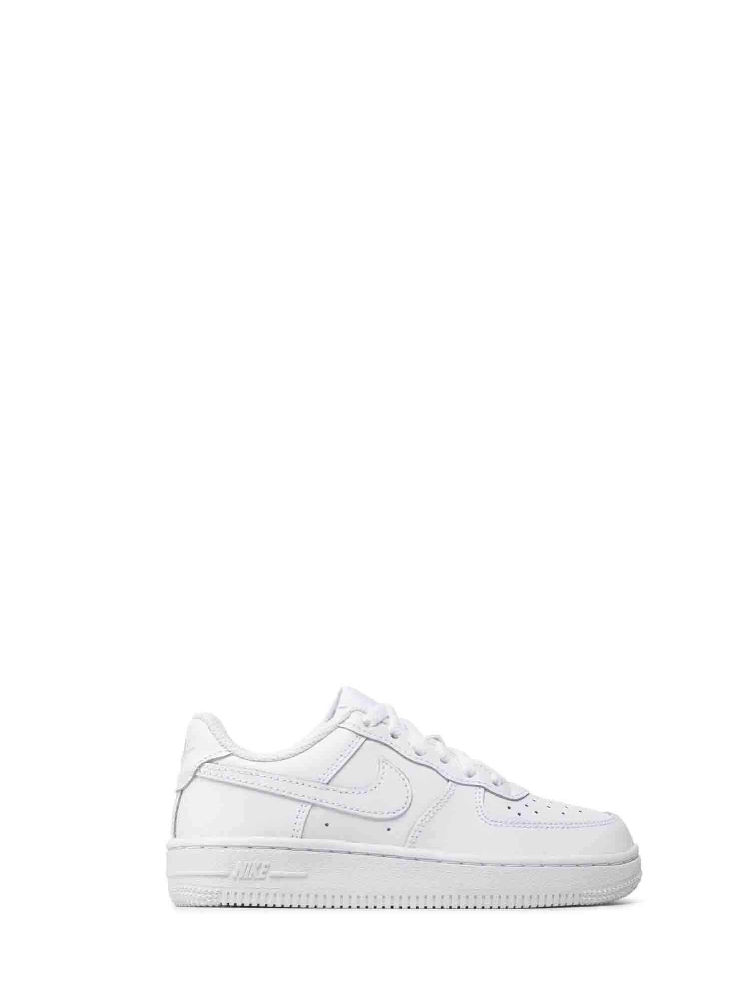NIKE AIR FORCE 1LE PS SNEAKERS BAMBINO BIANCO