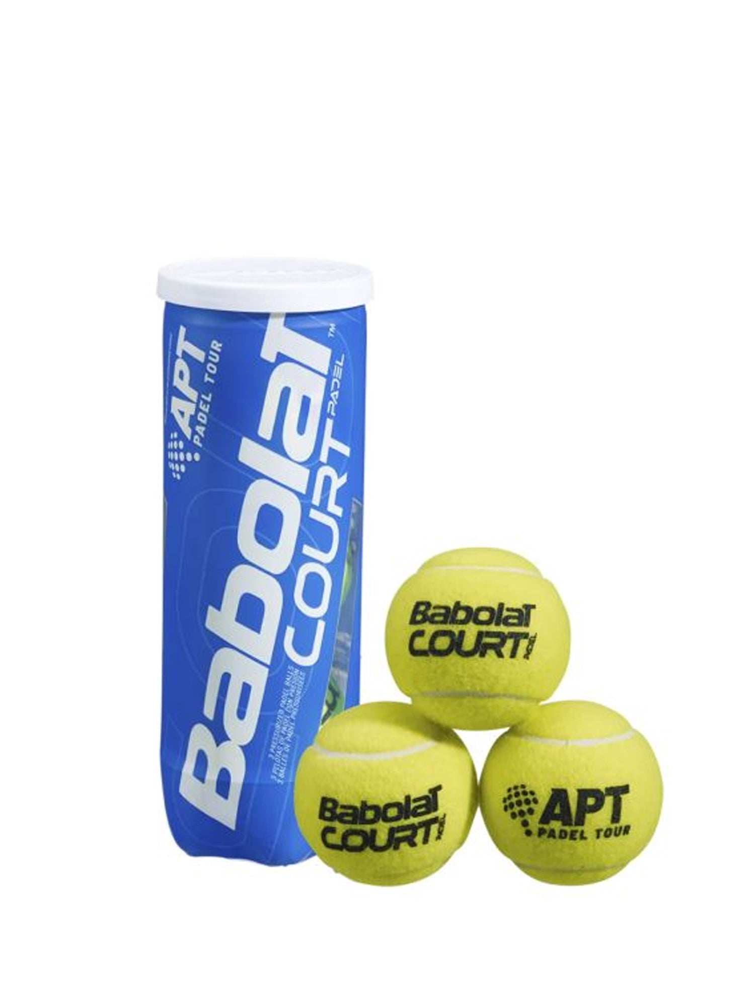 BABOLAT TUBO DA 3 PALLINE DA PADEL BLU - GIALLO