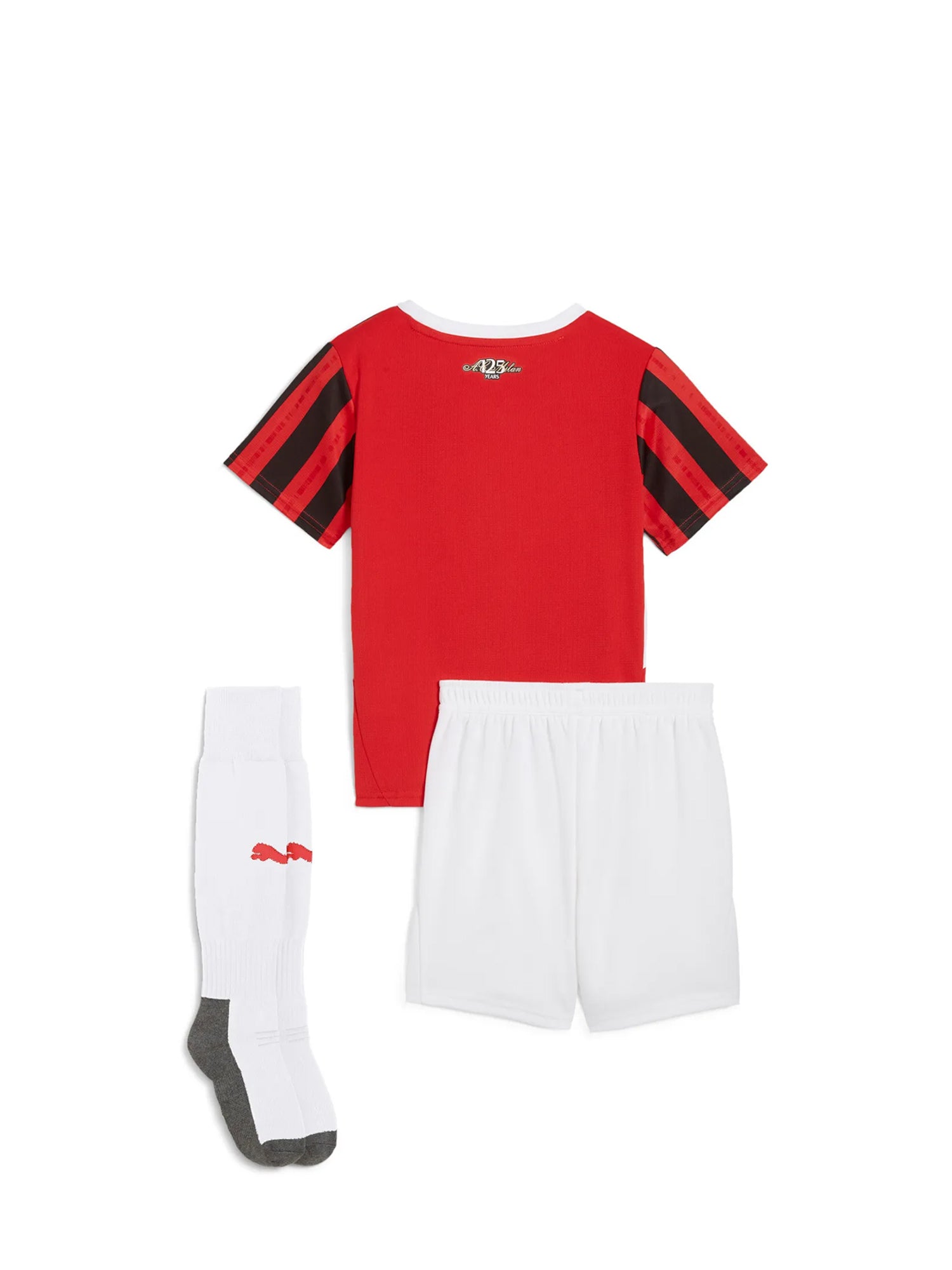 PUMA MINI KIT HOME AC MILAN 24/25 ROSSO - NERO - BIANCO