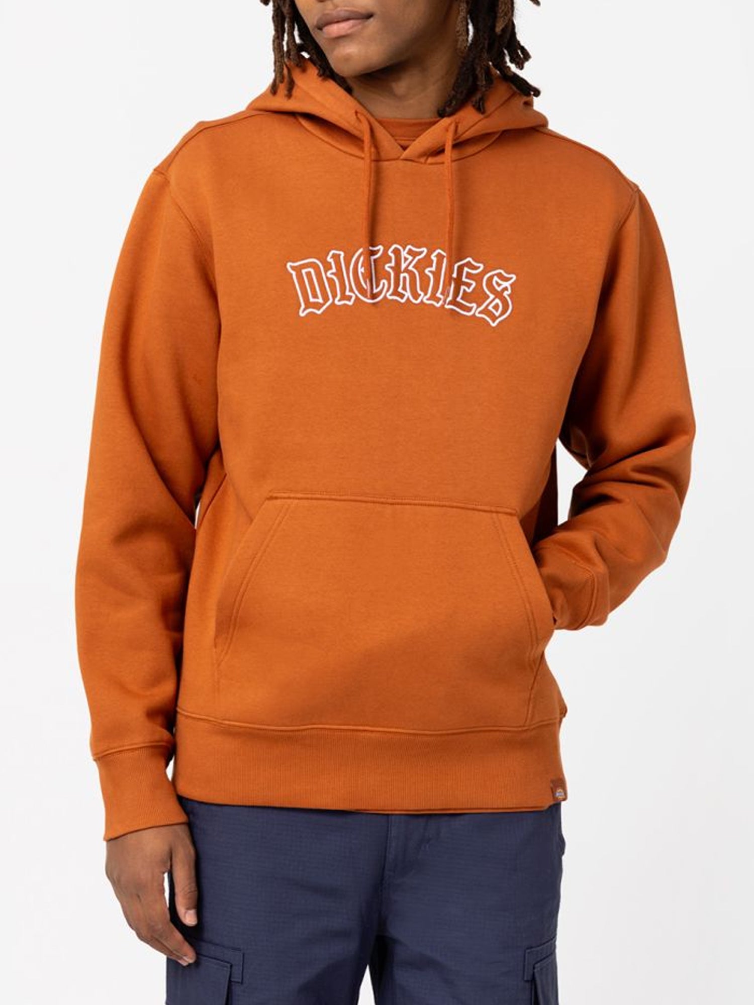 DICKIES FELPA CON CAPPUCCIO UNION SPRINGS PAN DI ZENZERO