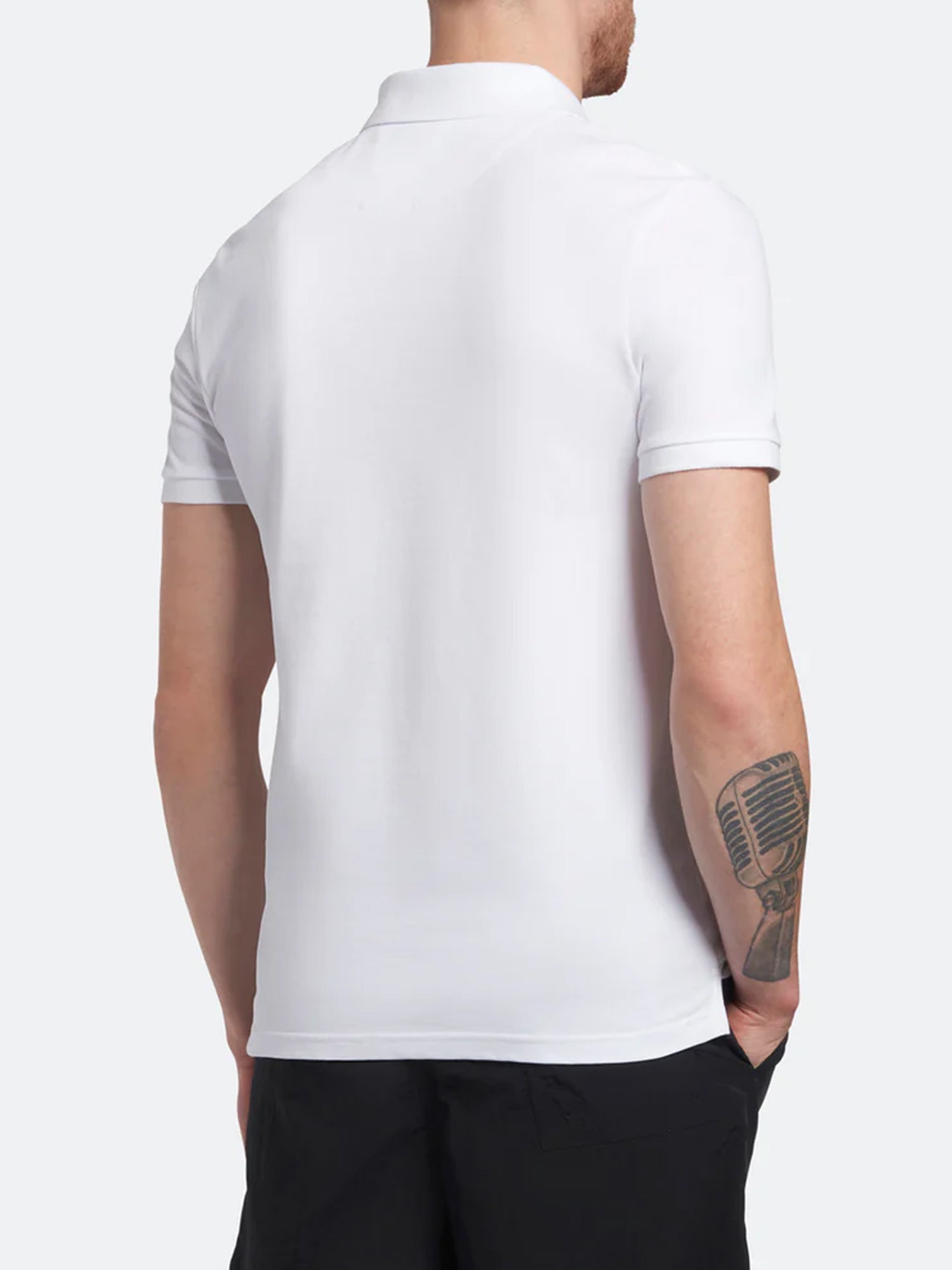 LYLE&SCOTT POLO PLAIN BIANCO