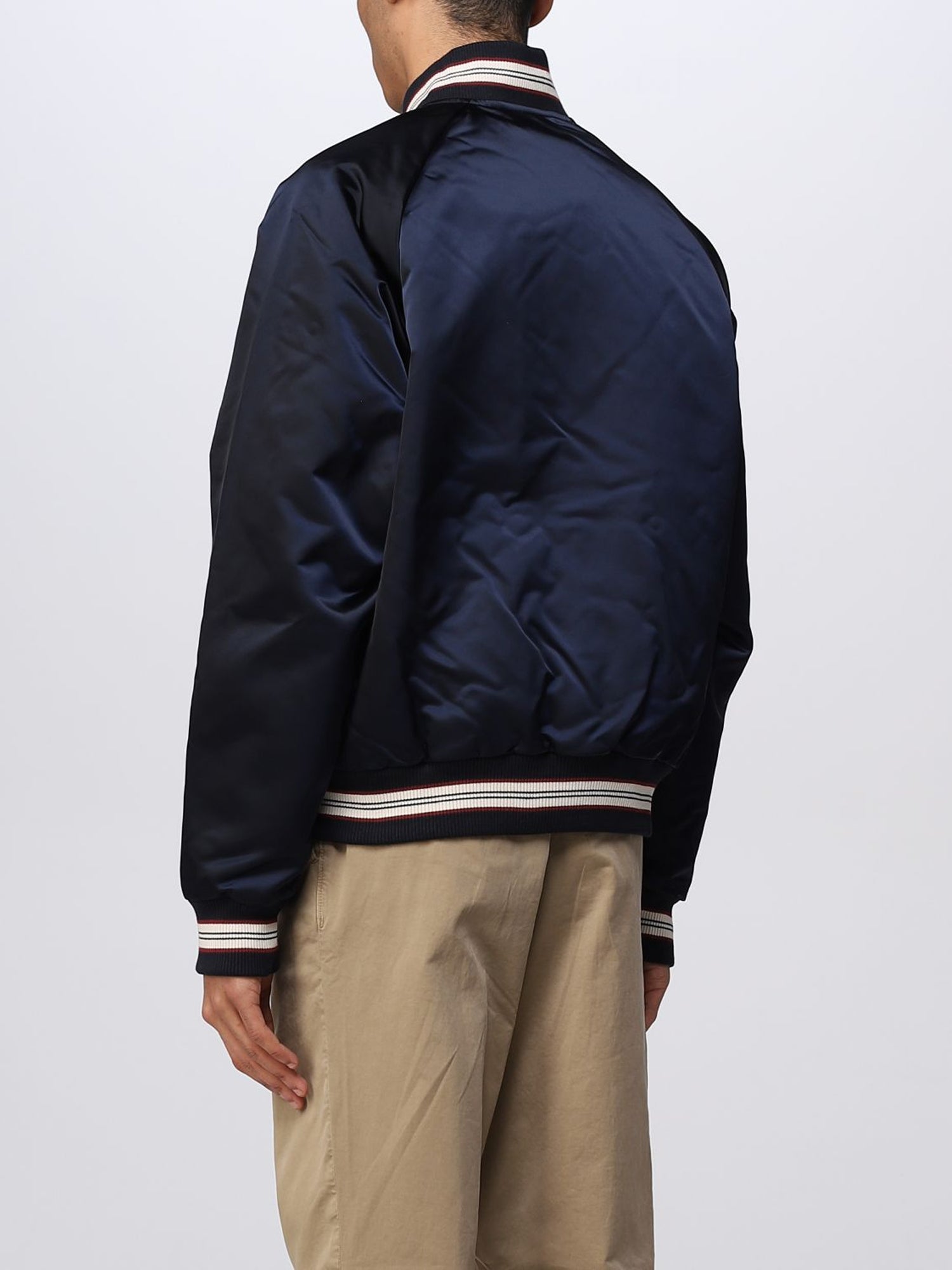 TOMMY HILFIGER GIACCA VARSITY BLU