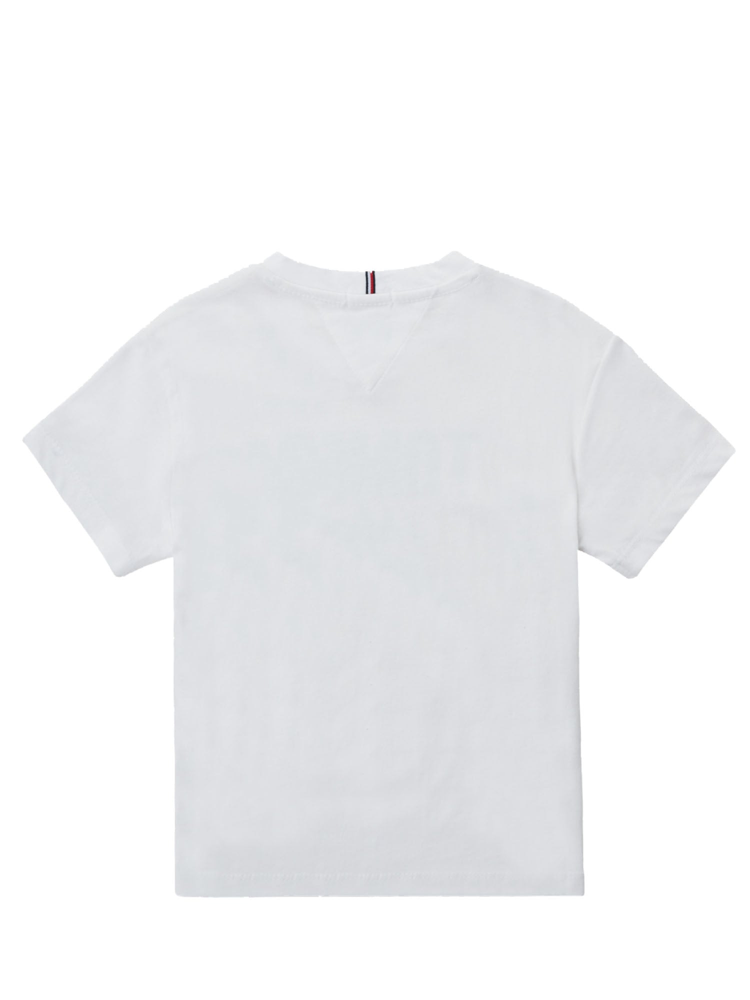 TOMMY HILFIGER T-SHIRT SCRIPT BIANCO