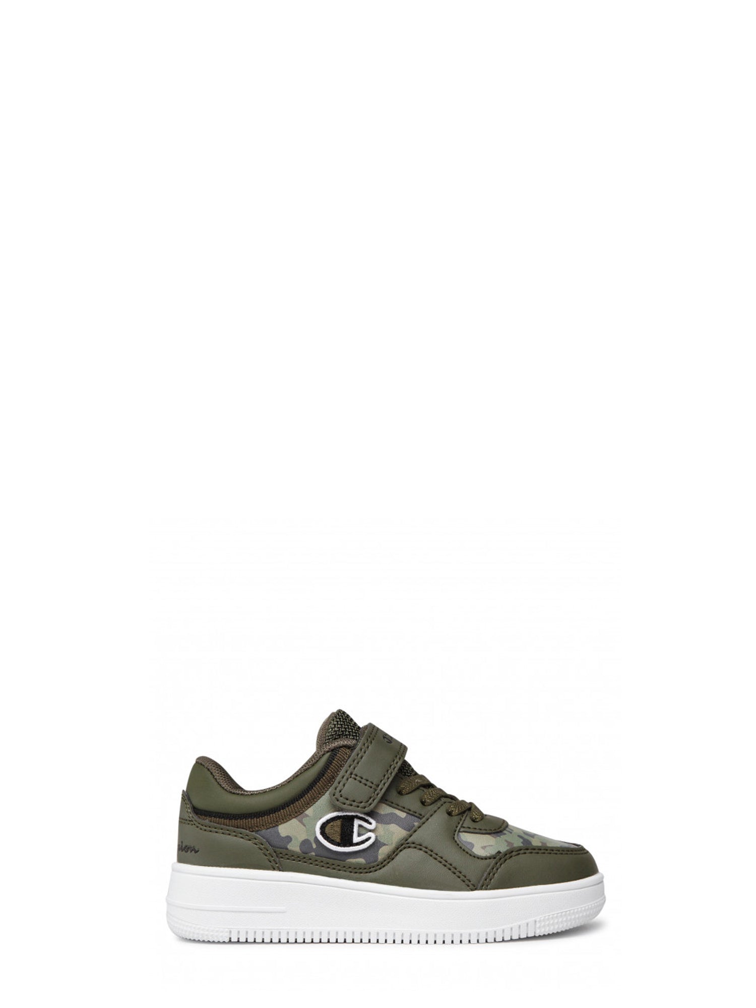 CHAMPION SNEAKERS BASSE REBOUND GRAPHIC VERDE MILITARE