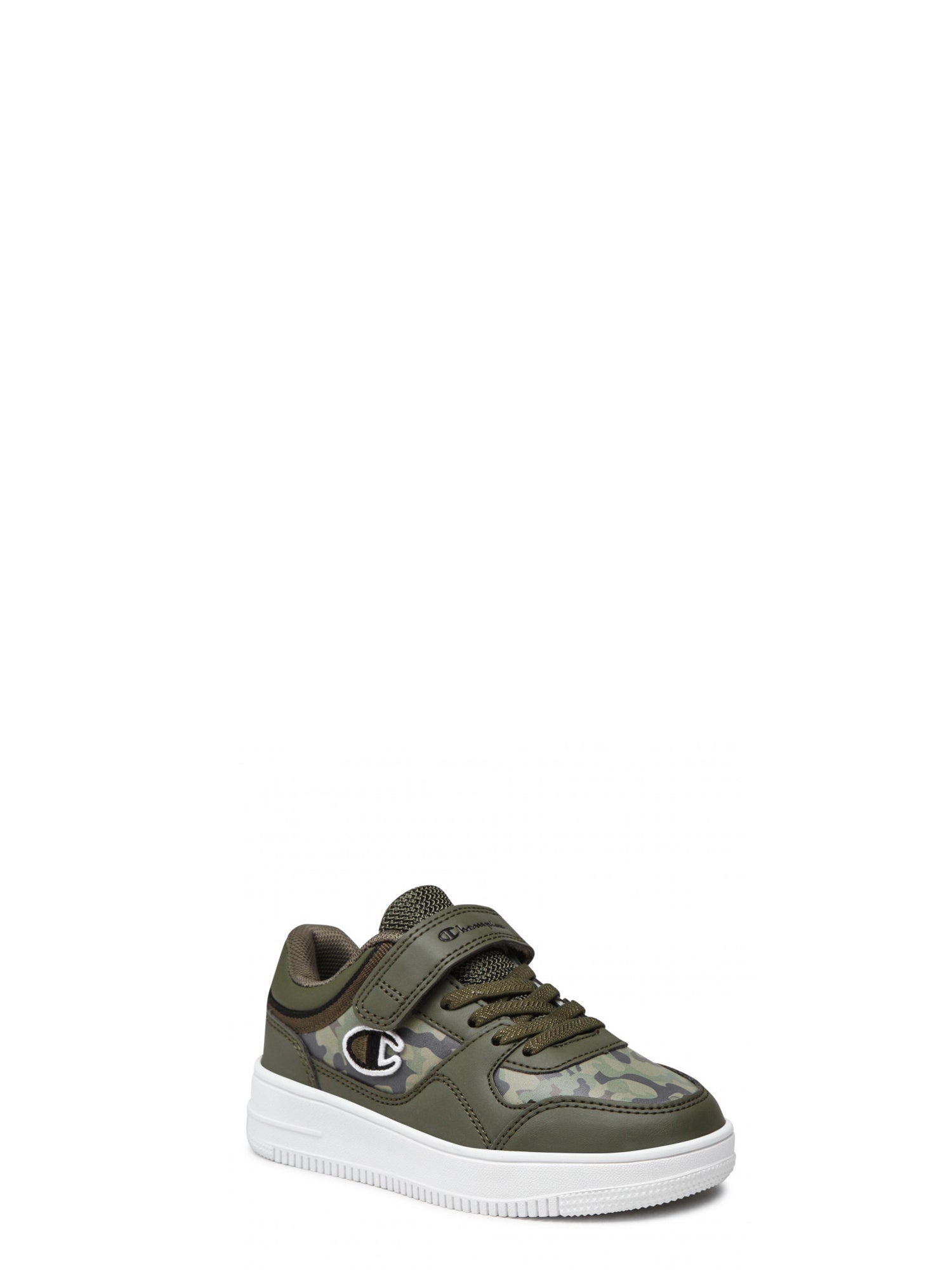 CHAMPION SNEAKERS BASSE REBOUND GRAPHIC VERDE MILITARE