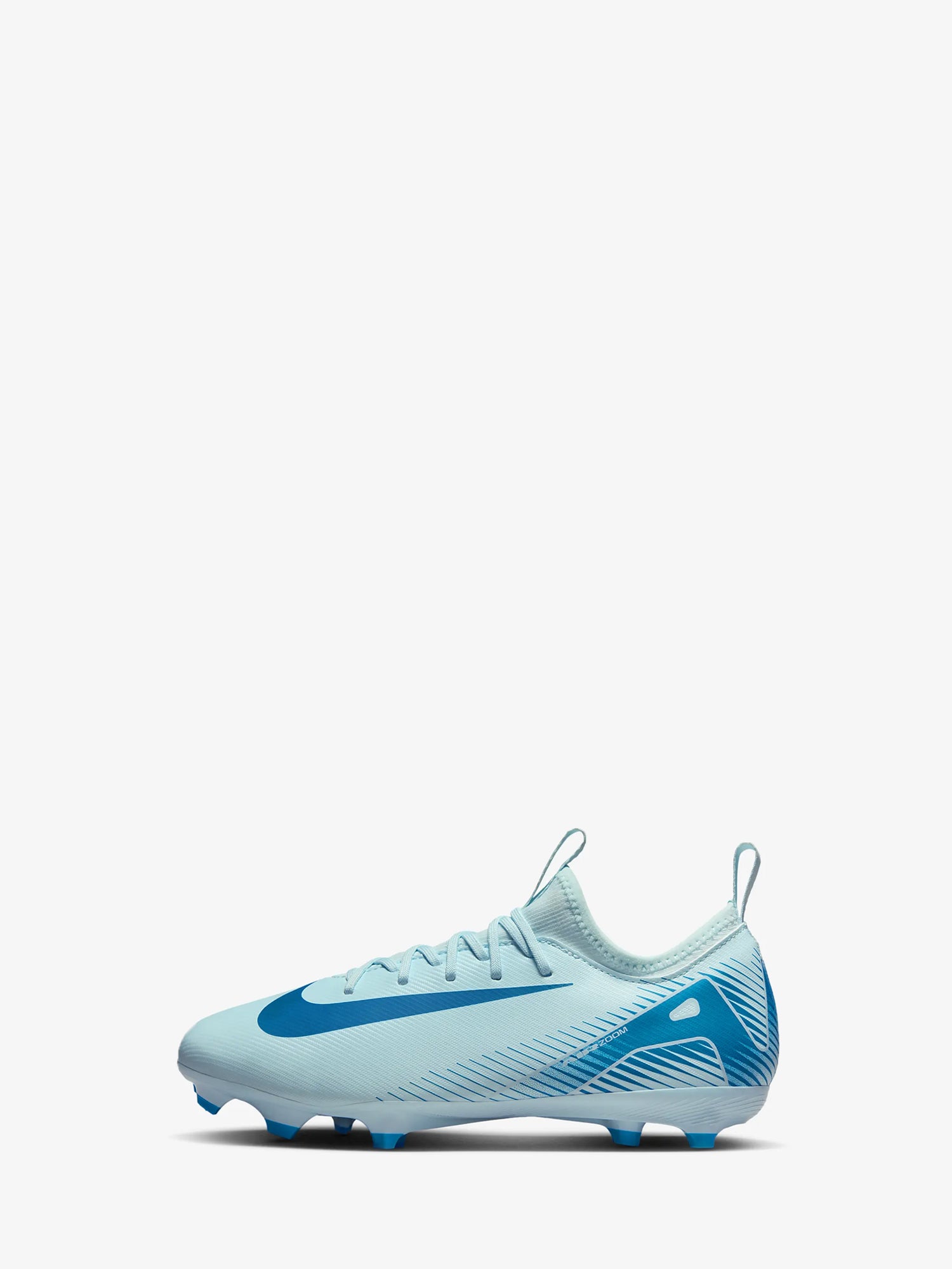 NIKE SCARPE CALCIO ZOOM VAPOR 16 ACADEMY FG/MG JR AZZURRO