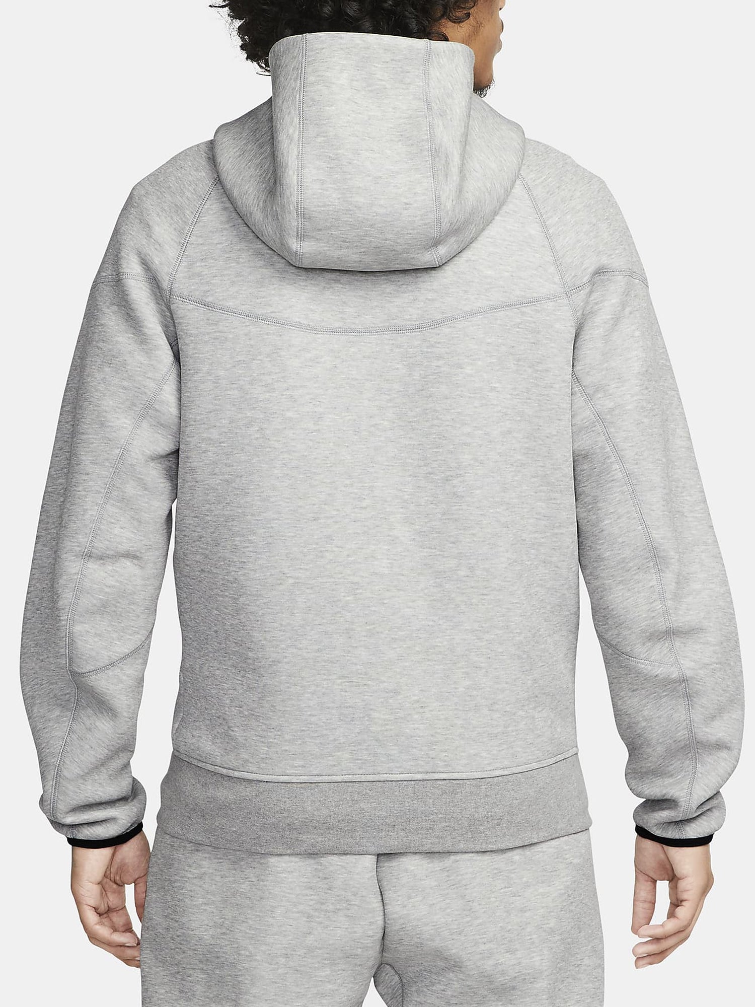 NIKE SPORTSWEAR FELPA WINDRUNNER UOMO GRIGIO