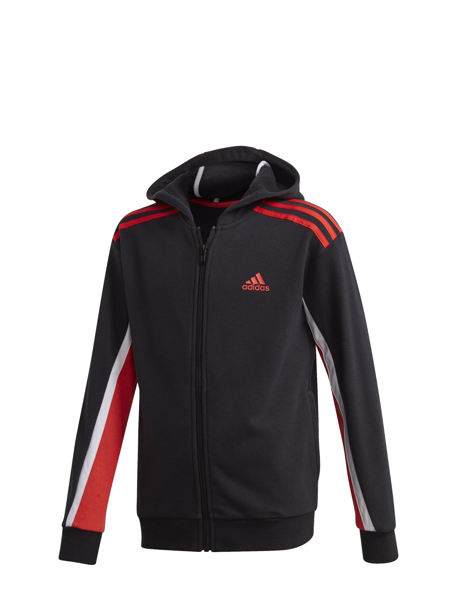 FELPA CON CAPPUCCIO BOLD FULL-ZIP