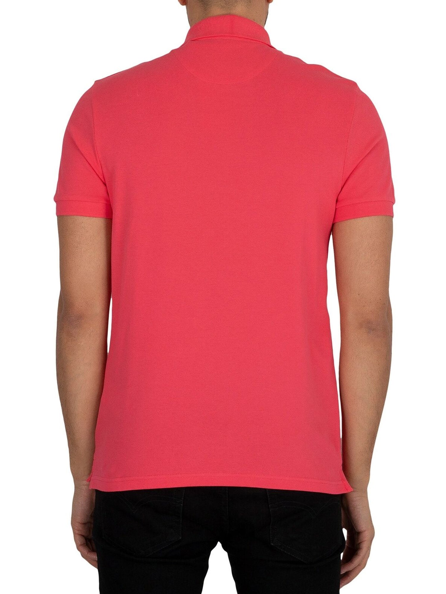 LYLE&SCOTT POLO CLASSICA PLAIN ROSA