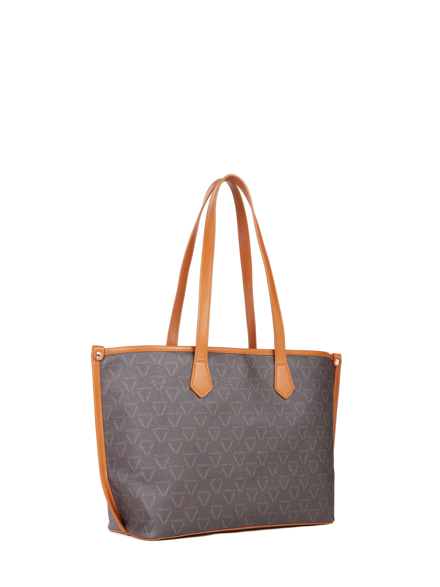 MARIO VALENTINO LADY RE BORSA SHOPPING MORO-CUOIO