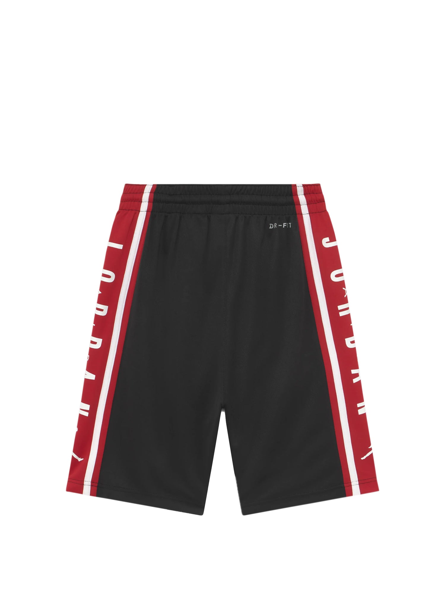 JORDAN SHORTS DA RAGAZZO NERO-ROSSO