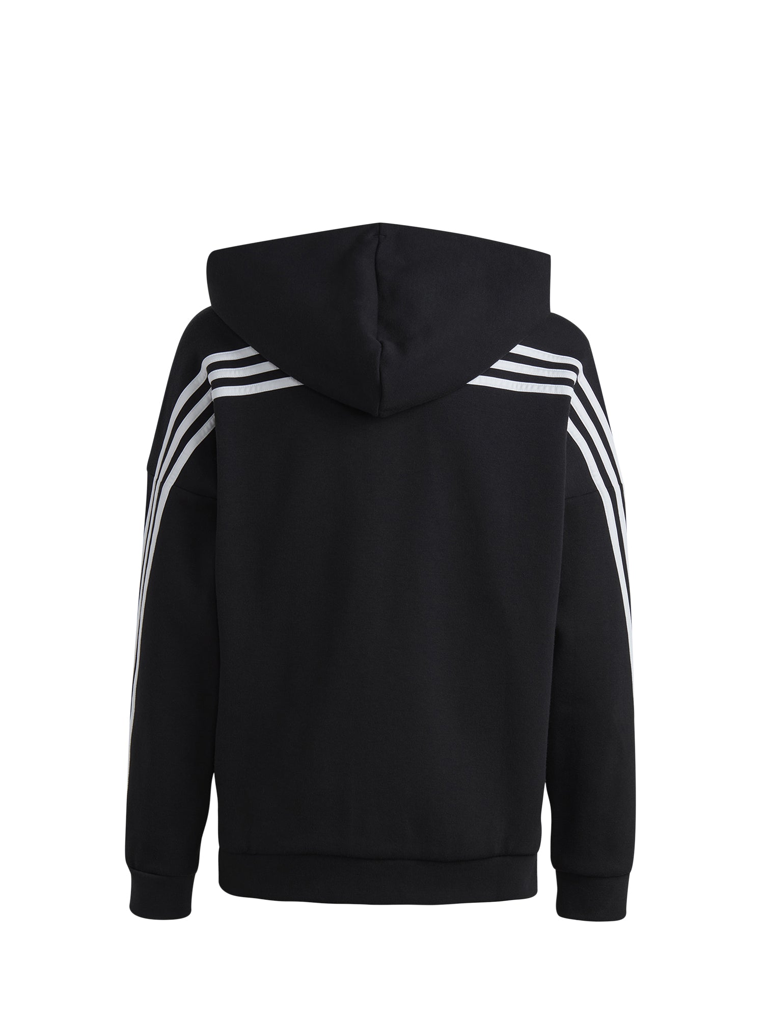 ADIDAS FUTURE ICONS 3 STRISCE FELPA KIDS UNISEX FULL-ZIP NERO