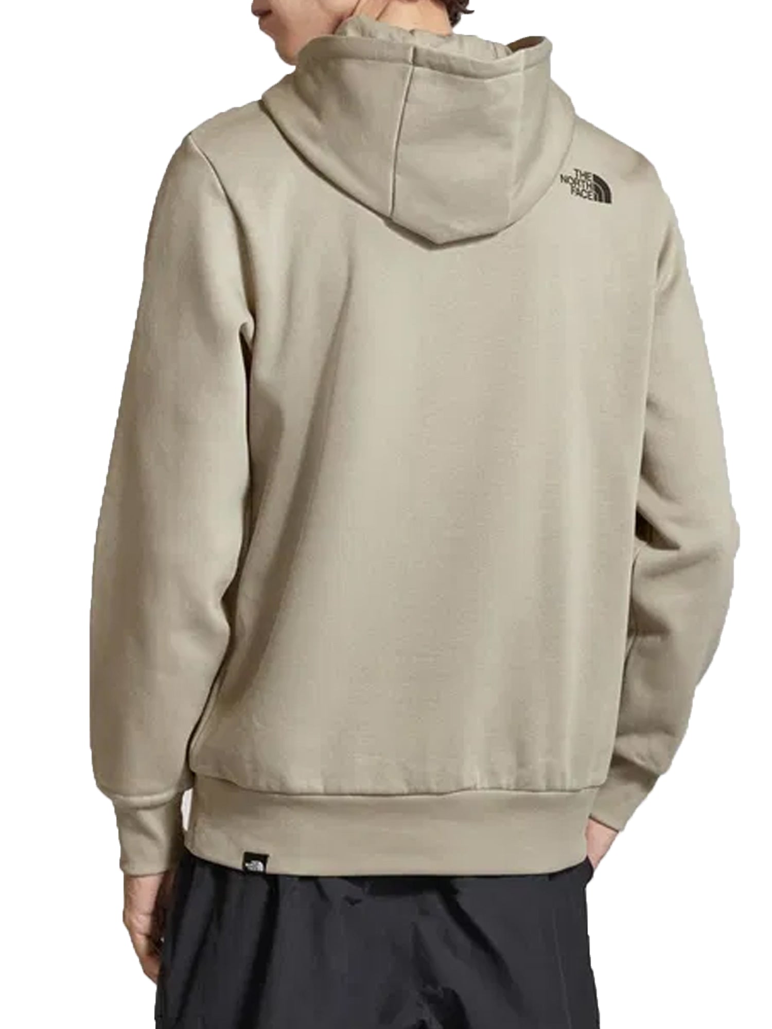 THE NORTH FACE FELPA CON CAPPUCCIO EASY GRAPHIC INFILL BEIGE