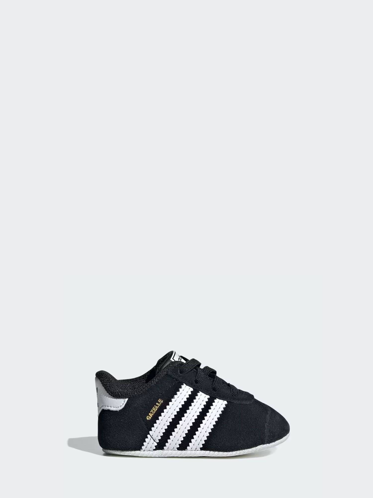 ADIDAS ORIGINALS SNEAKERS GAZELLE CRIB KIDS NERO