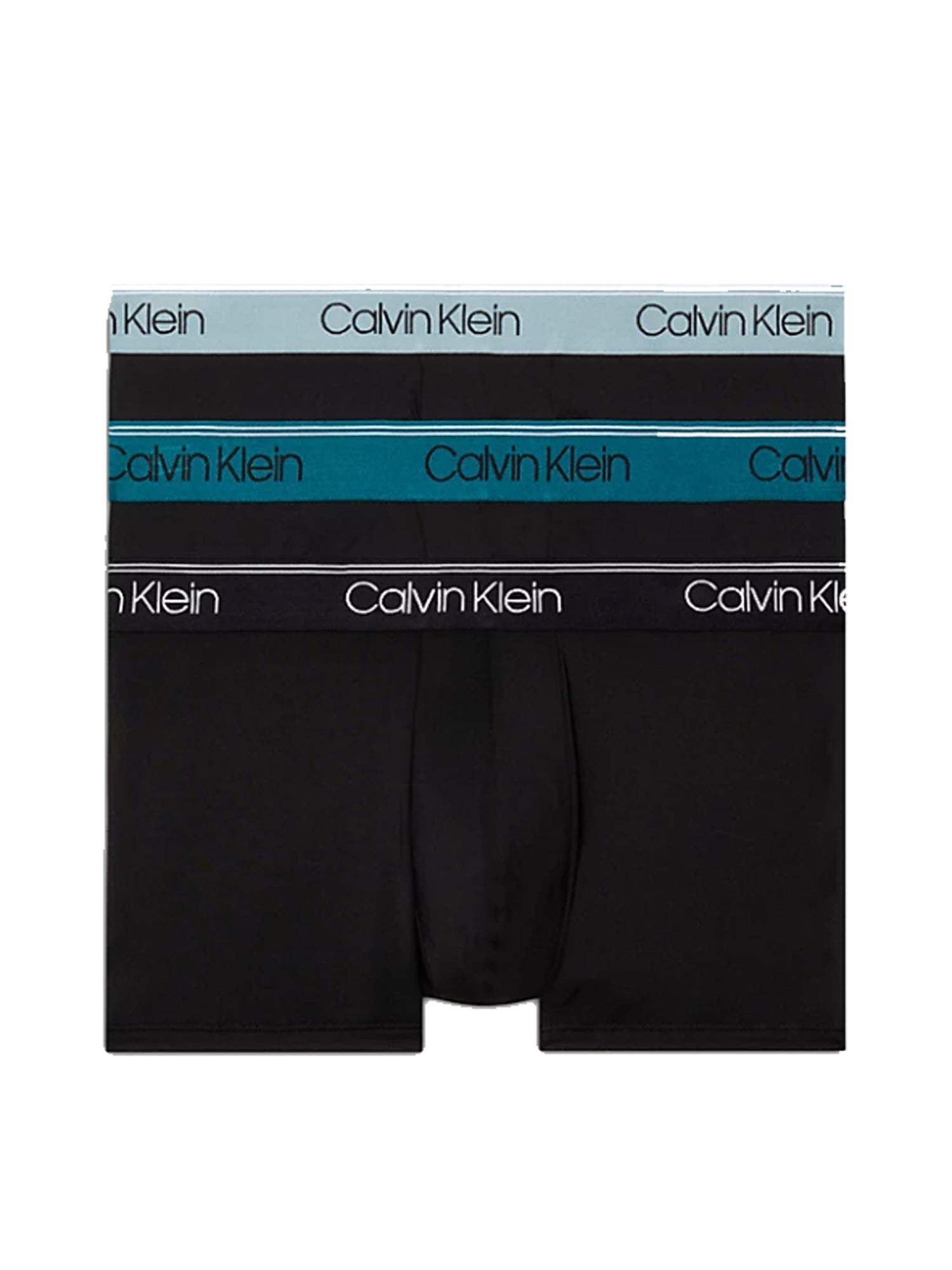 CALVIN KLEIN UNDERWEAR BOXER 3-MICRO STRETCH NERO-BLU