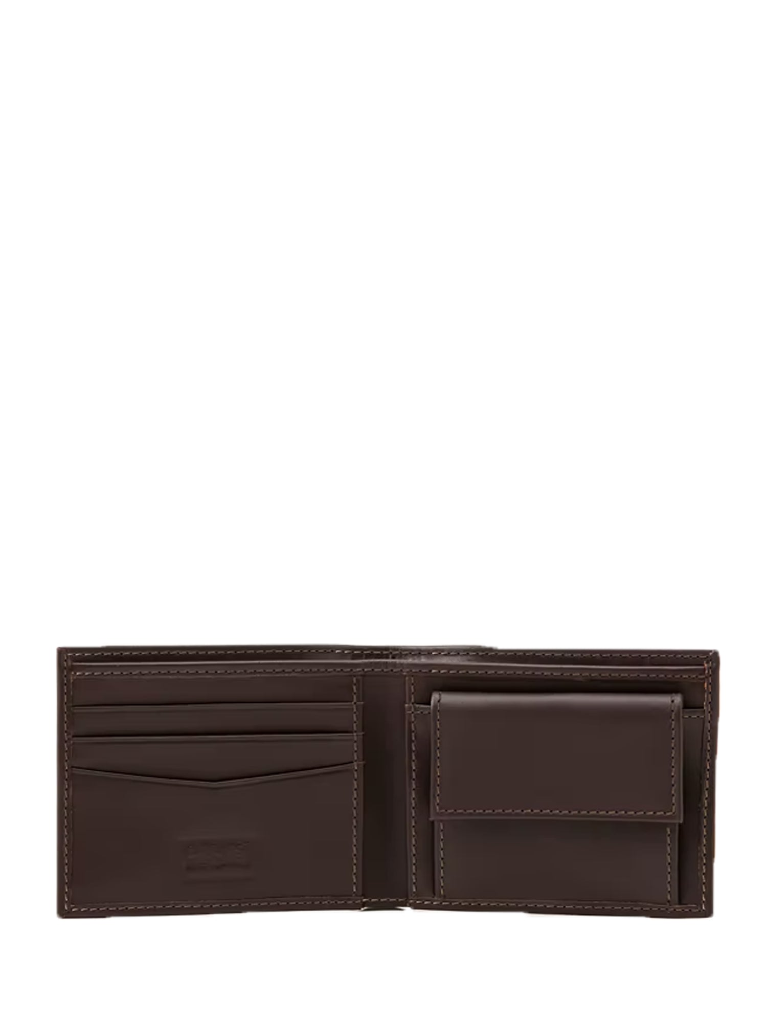 LEVI'S PORTAFOGLI CASUAL CLASSICS HUNTE COIN BIFOLD MARRONE