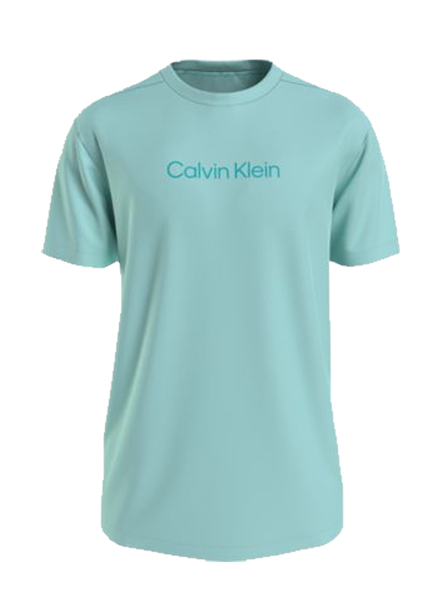 CALVIN KLEIN T-SHIRT MANICHE CORTE BLU