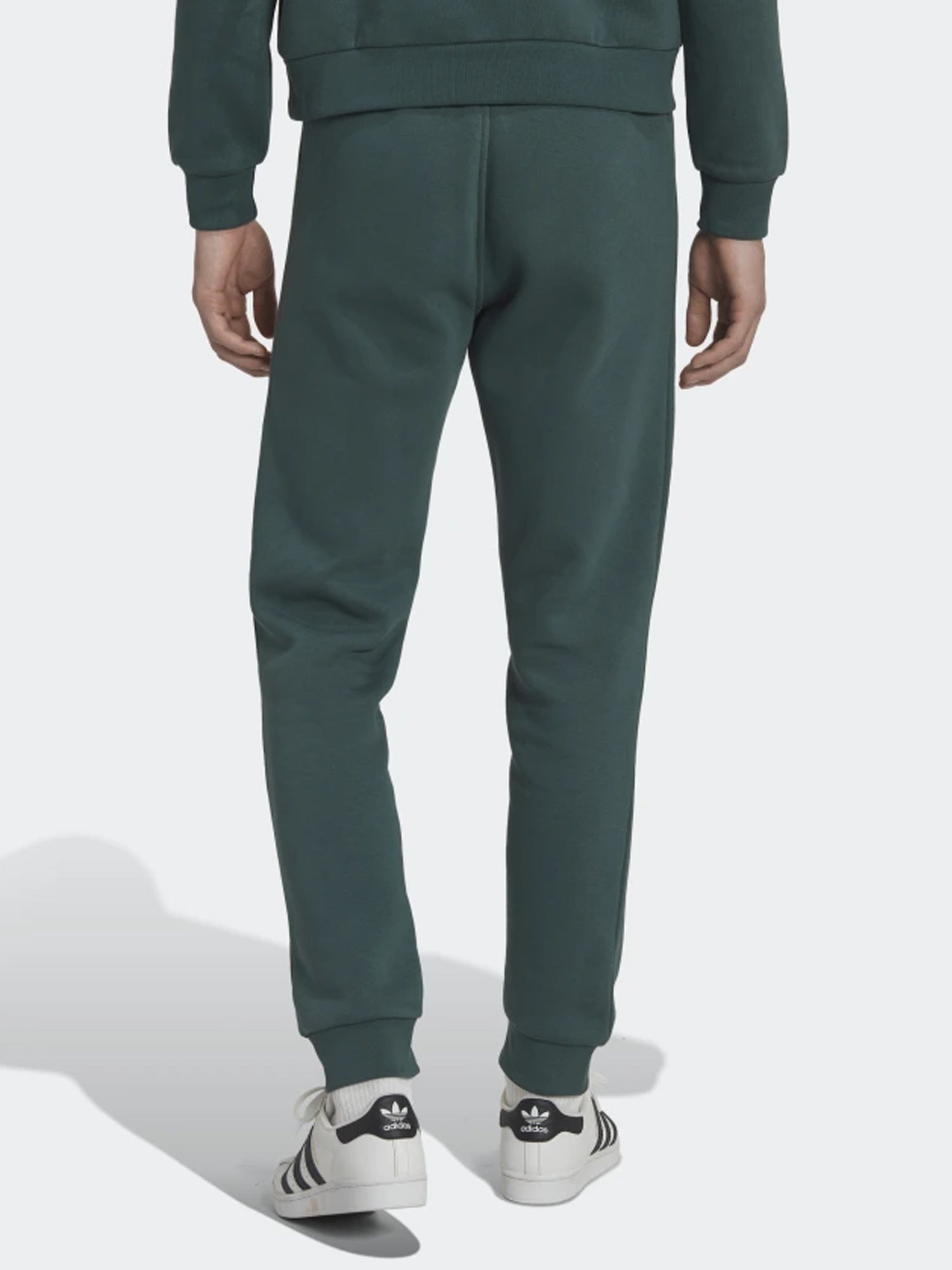 ADIDAS ORIGINALS PANTALONI SPORTIVI ADICOLOR ESSENTIALS TREFOIL VERDE