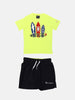 champion-completino-mare-t-shirt-e-costume-giallo-fluo