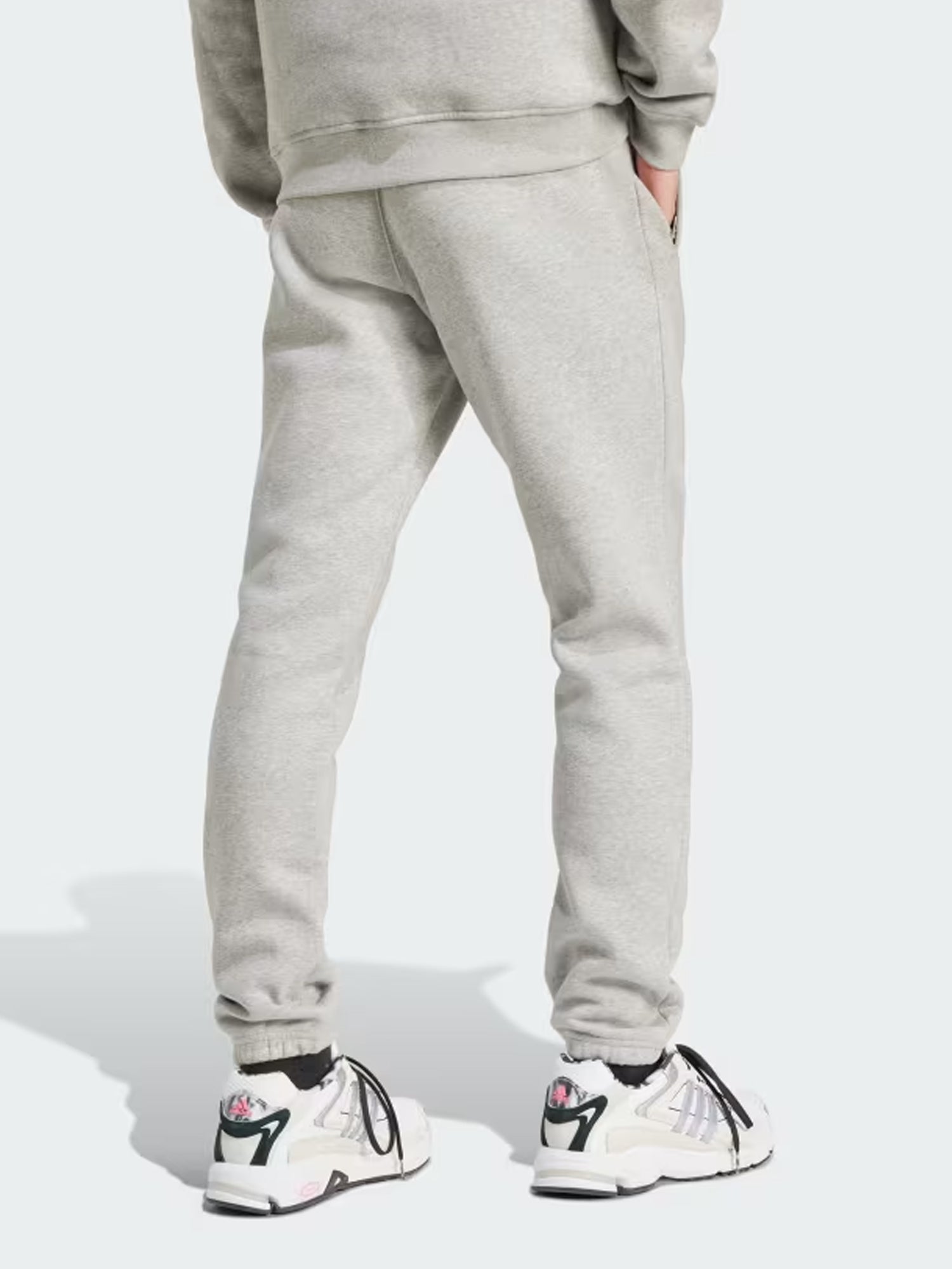 ADIDAS ORIGINALS PANTALONI SPORTIVI TREFOIL ESSENTIALS GRIGIO