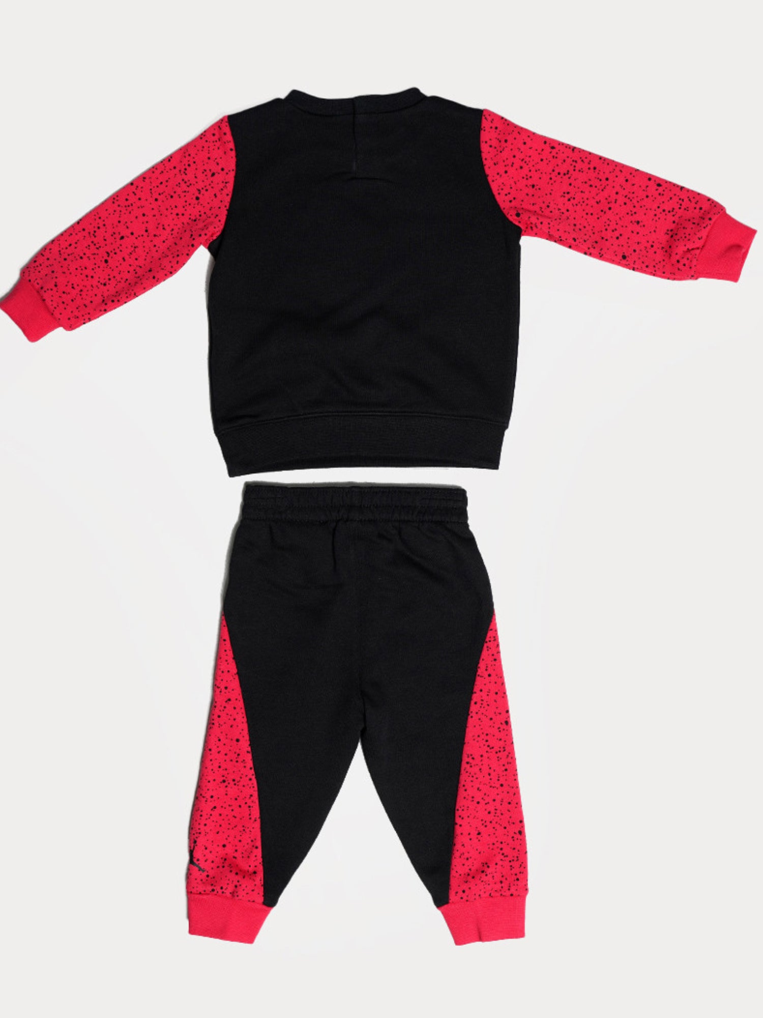 JORDAN COMPLETINO AIR SPECKLE FLC CREW SET NERO