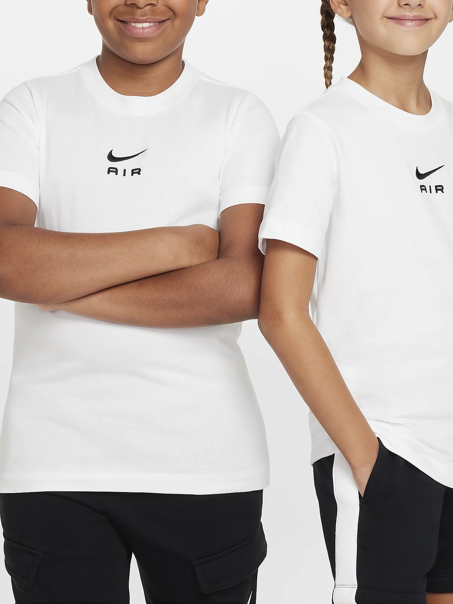 NIKE AIT T-SHIRT JUNIOR BIANCO