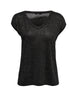 only-t-shirt-silvery-lurex-nero