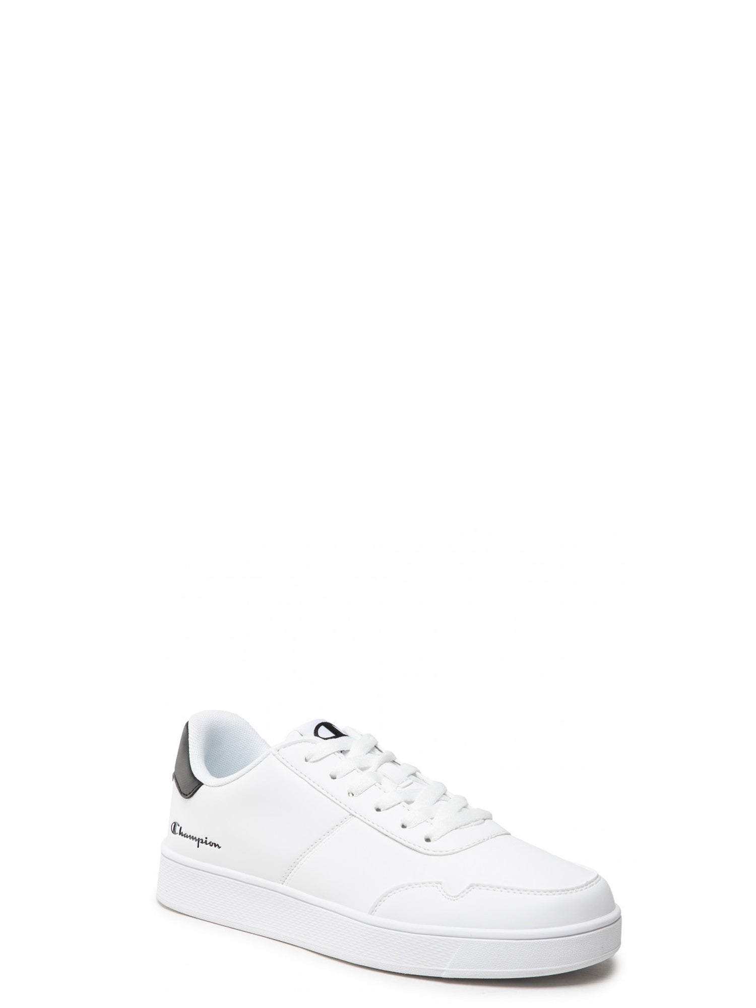 CHAMPION SNEAKERS BASSE LOW CUT SHOE CLASSIC MATCH BIANCO