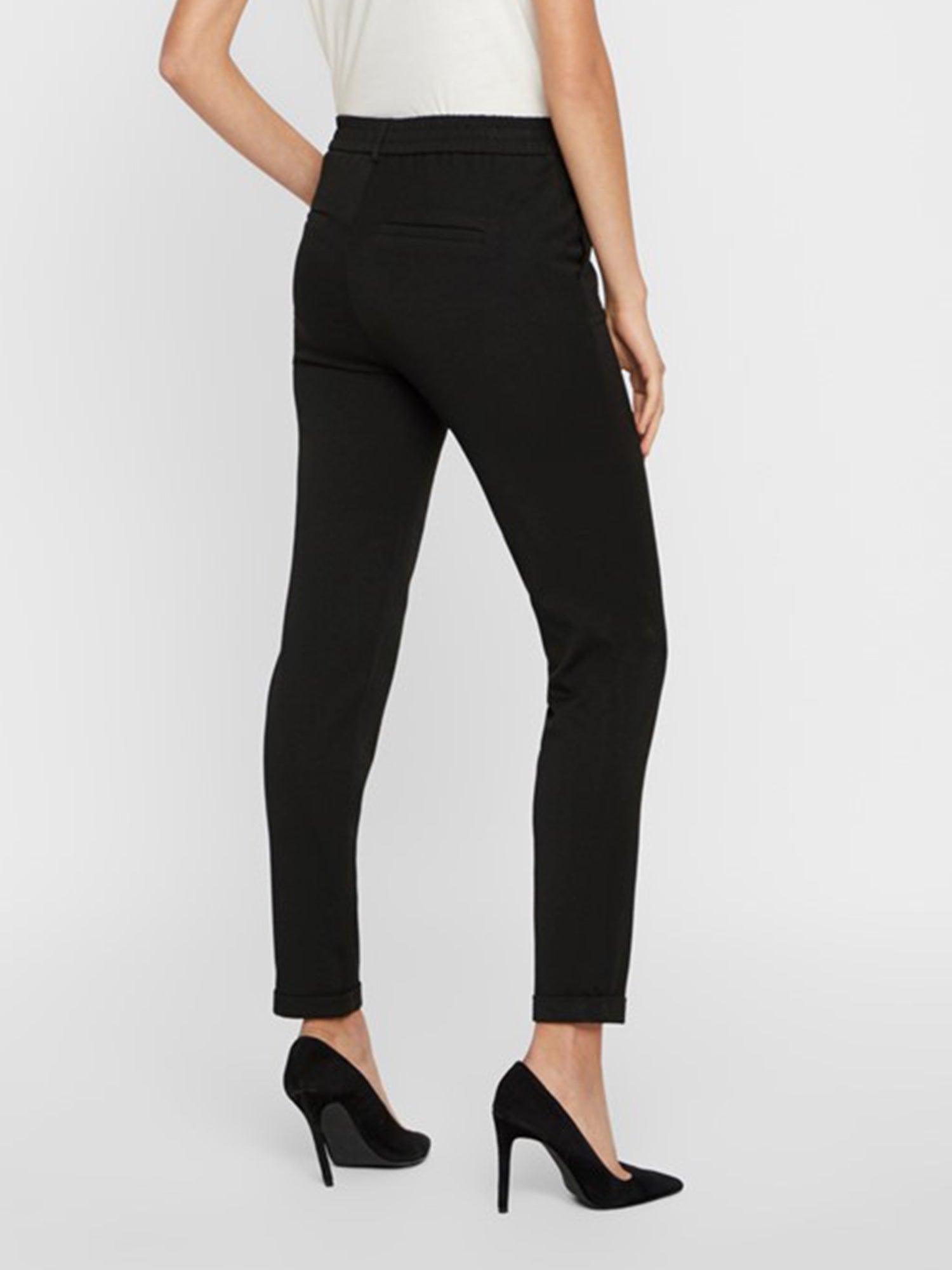 VERO MODA PANTALONI MAYA NERO