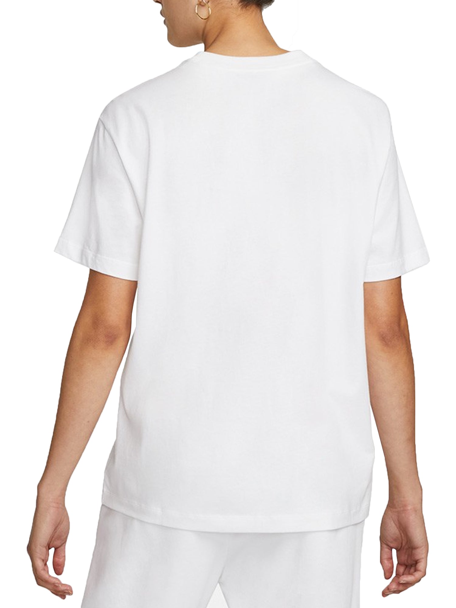 NIKE T-SHIRT AIR GIROCOLLO BIANCO