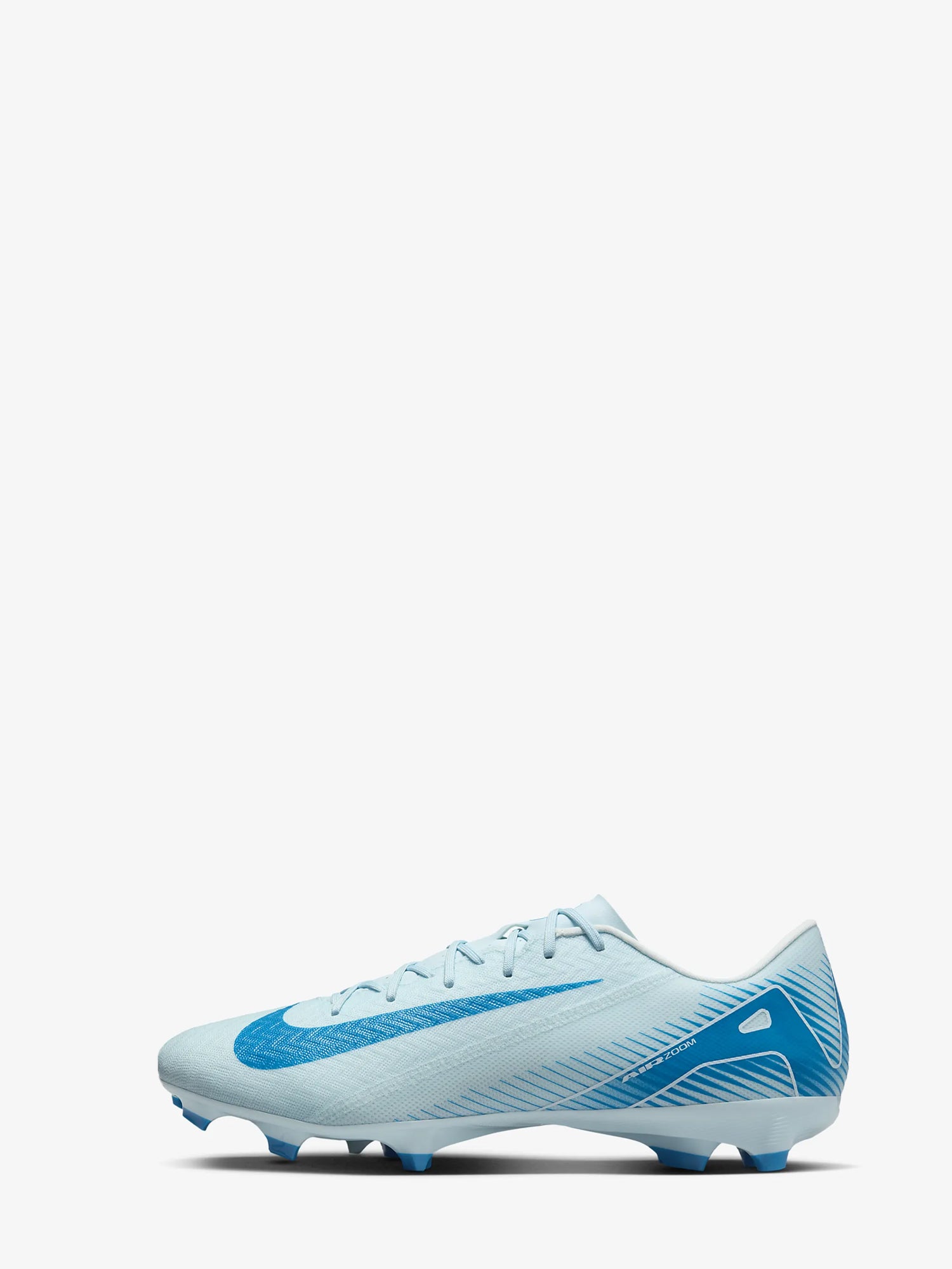 NIKE SCARPE CALCIO ZOOM MERCURIAL VAPOR 16 ACADEMY FG/MG AZZURRO