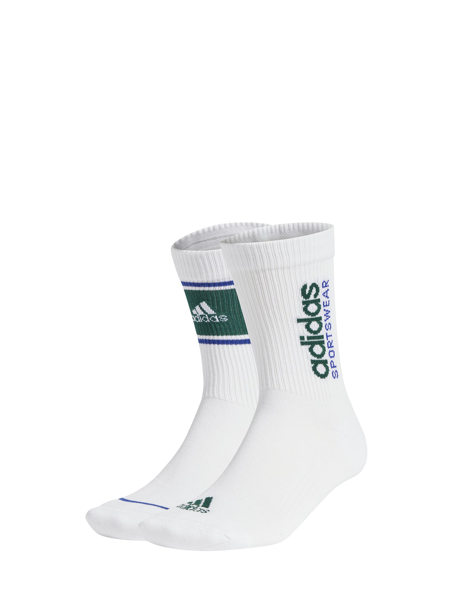 ADIDAS CUSHIONED CON LOGO CALZINO BIANCO