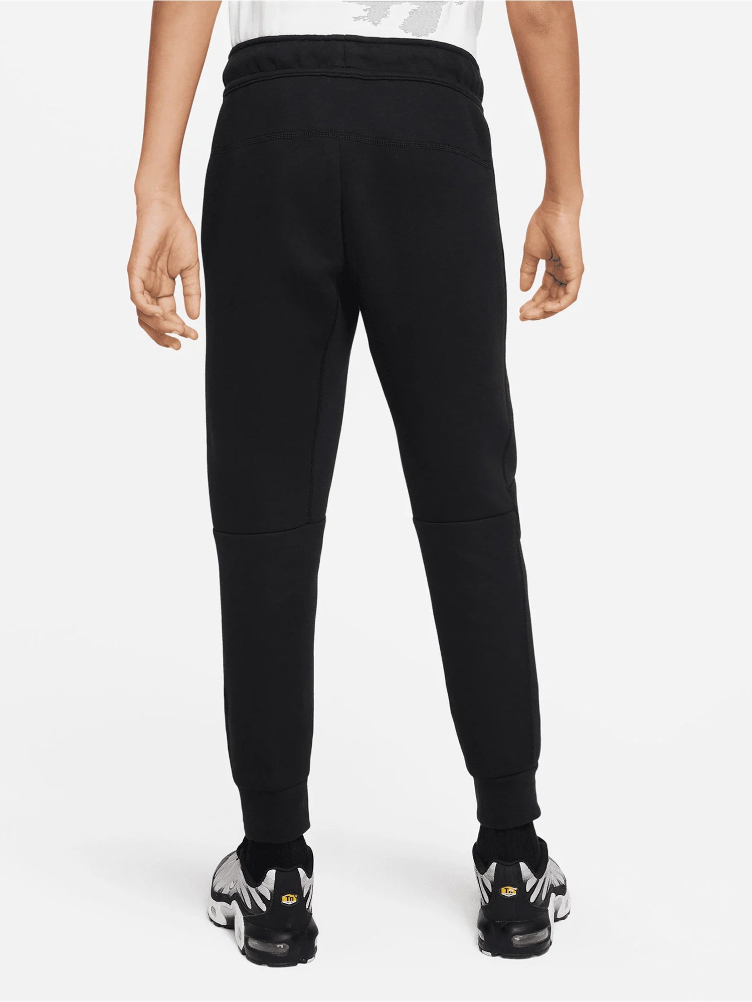 NIKE TECH FLEECE PANTALONE JUNIOR NERO