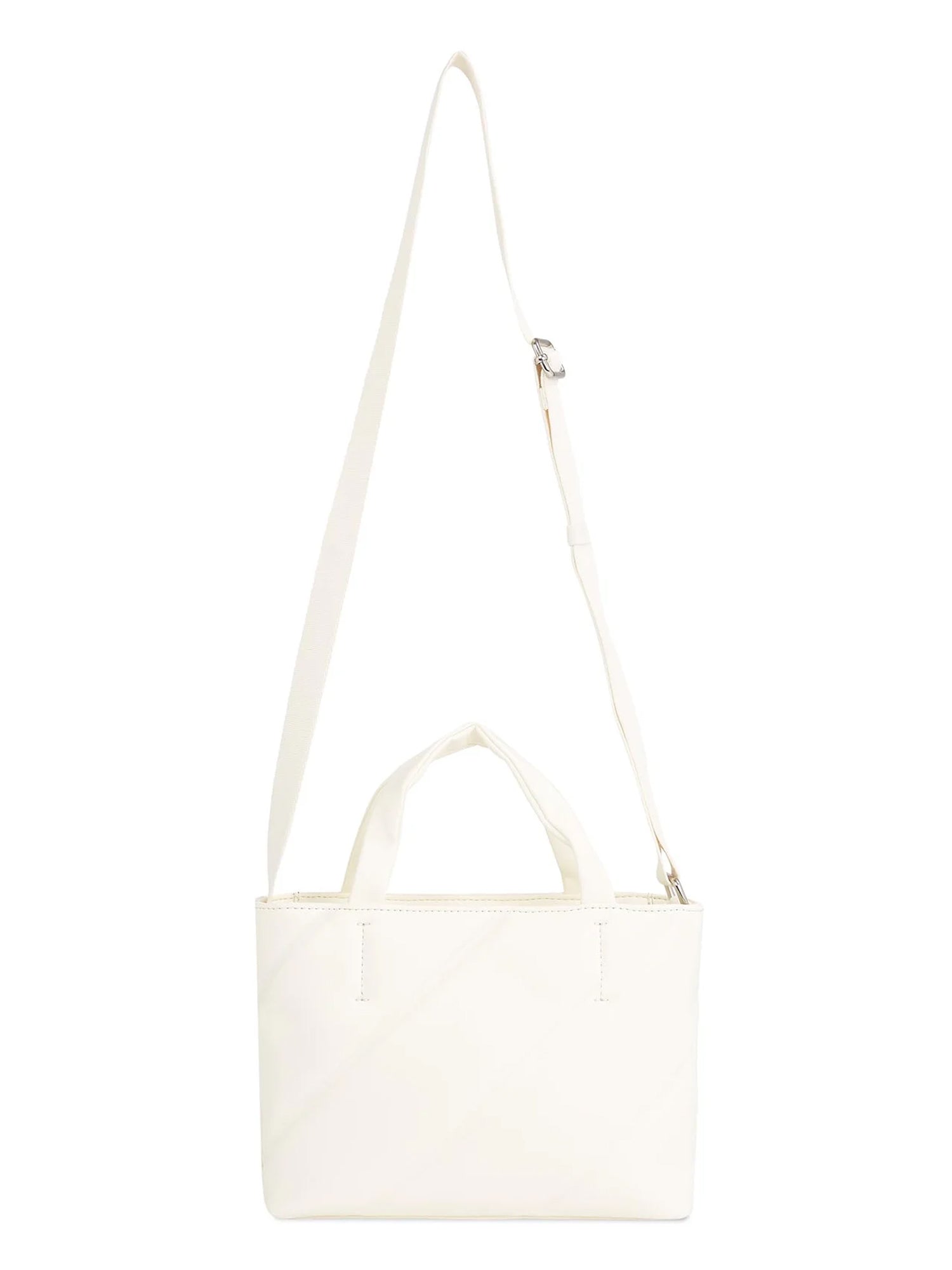 CALVIN KLEIN ACCESSORIES BORSA TRAPUNTATA 22 BIANCO