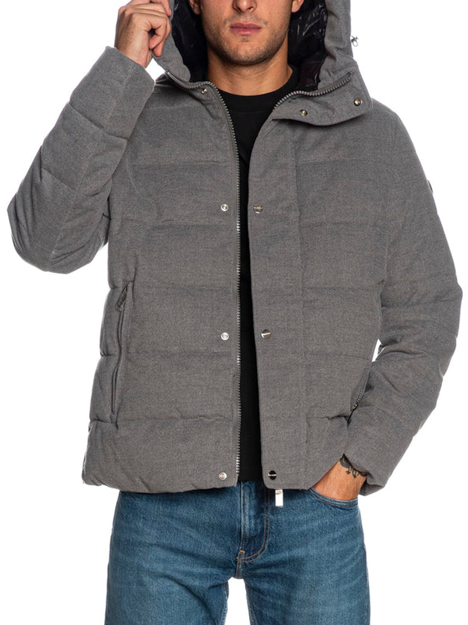 MARKUP GIUBBINO BOMBER GRIGIO