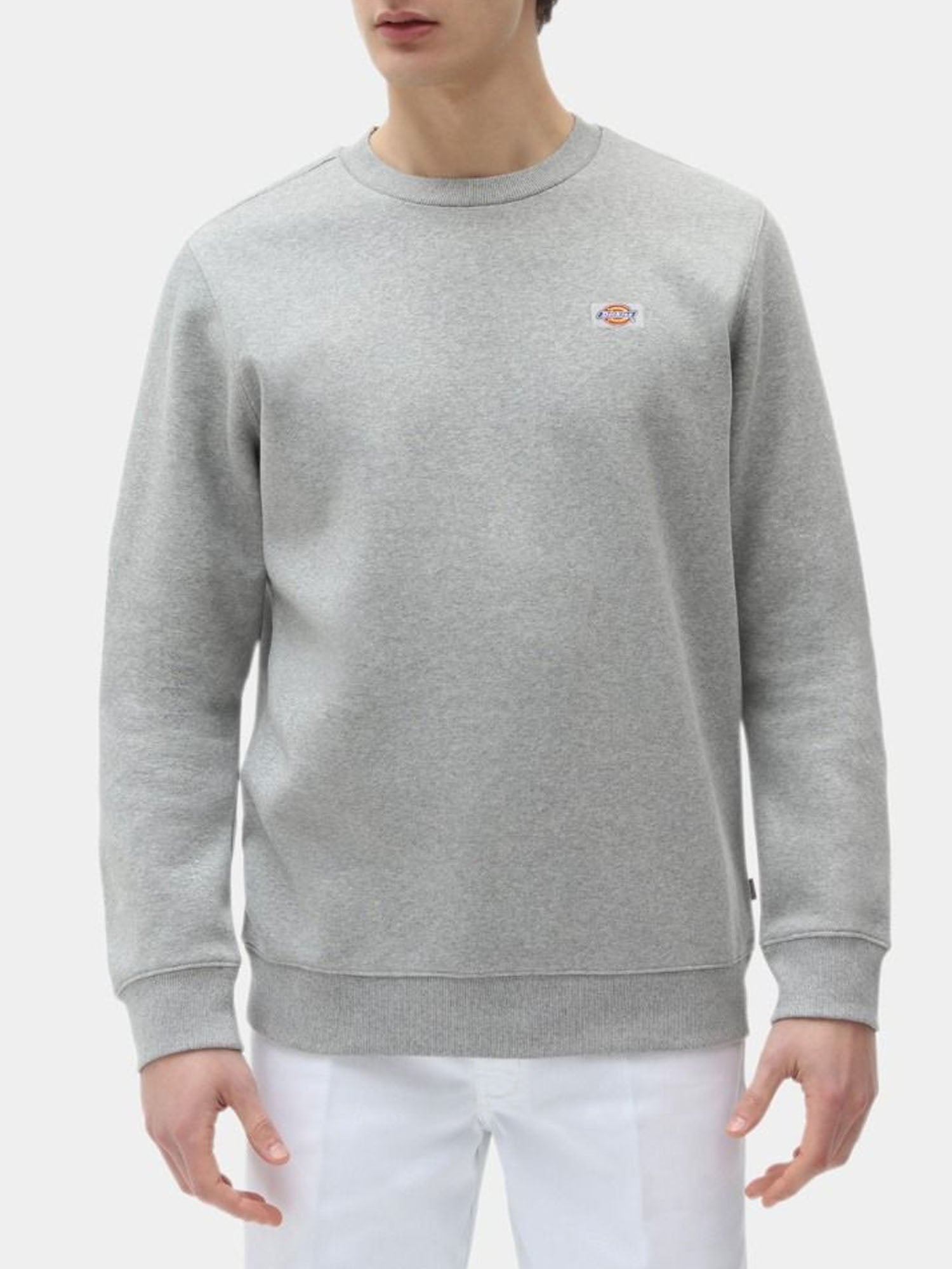 DICKIES FELPA GIROCOLLO OAKPORT GRIGIO