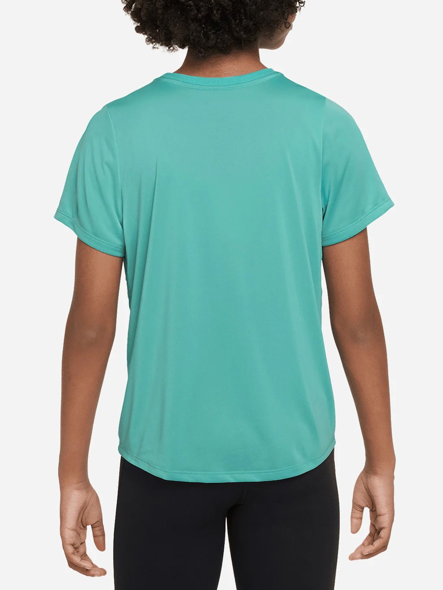 NIKE DRI FIT ONE T-SHIRT JUNIOR VERDE ACQUA