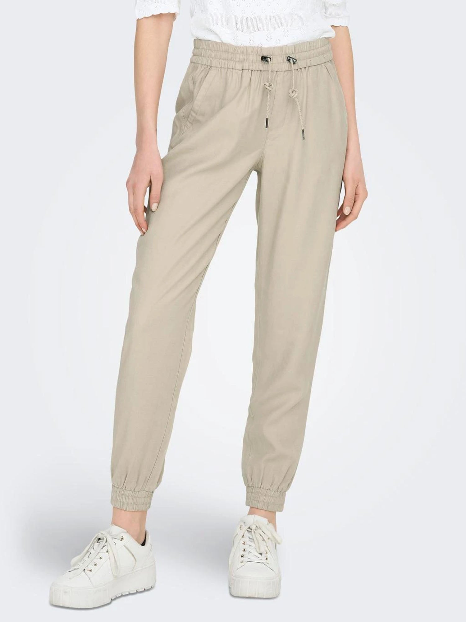 ONLY PANTALONI KELDA-EMERY BEIGE