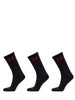 jordan-set-3-calze-essentials-nero-rosso