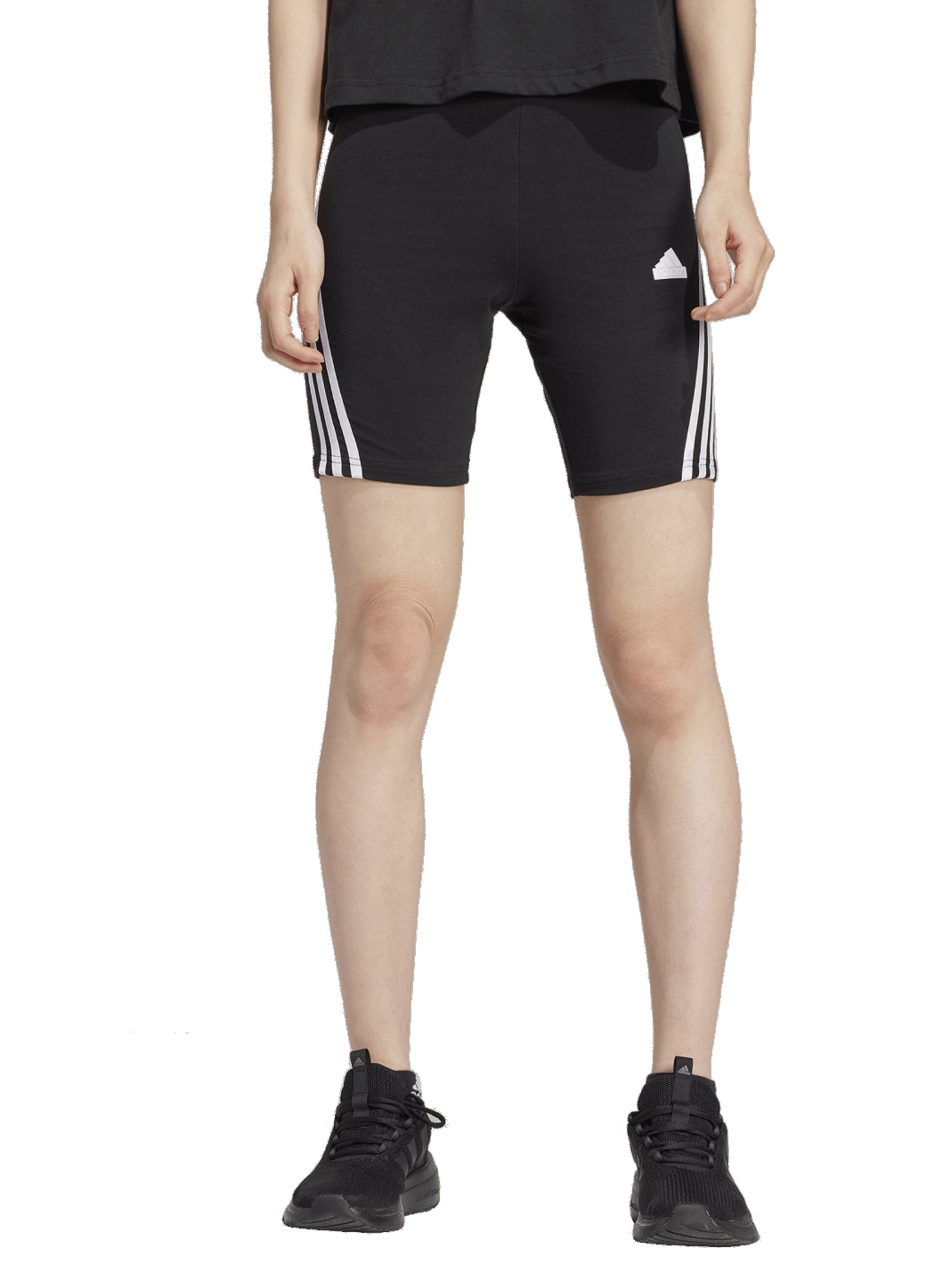 ADIDAS SHORTS FUTURE ICONS 3-STRIPES BIKE NERO