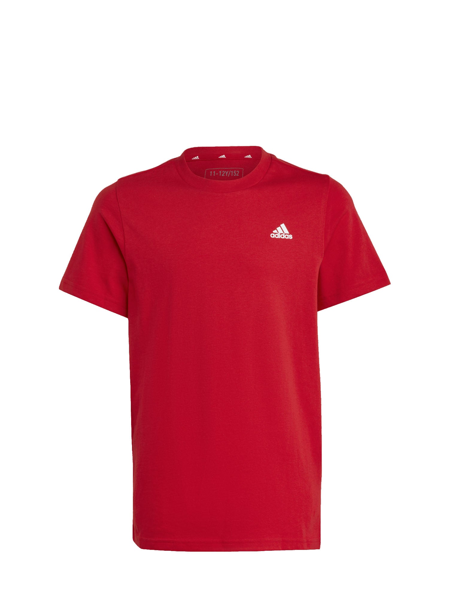 ADIDAS T-SHIRT ESSENTIALS SMALL LOGO ROSSO