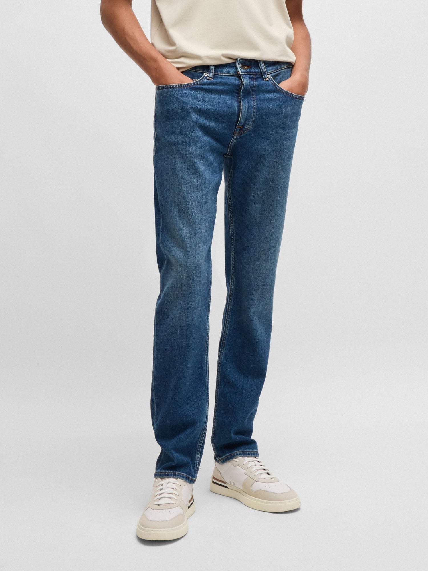 HUGO BOSS JEANS DELAWARE SLIM FIT BLU