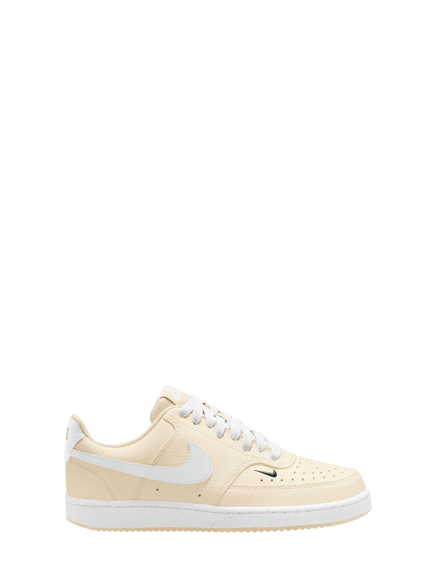 NIKE SNEAKERS COURT VISION LOW NEXT NATURE BIANCO-BEIGE