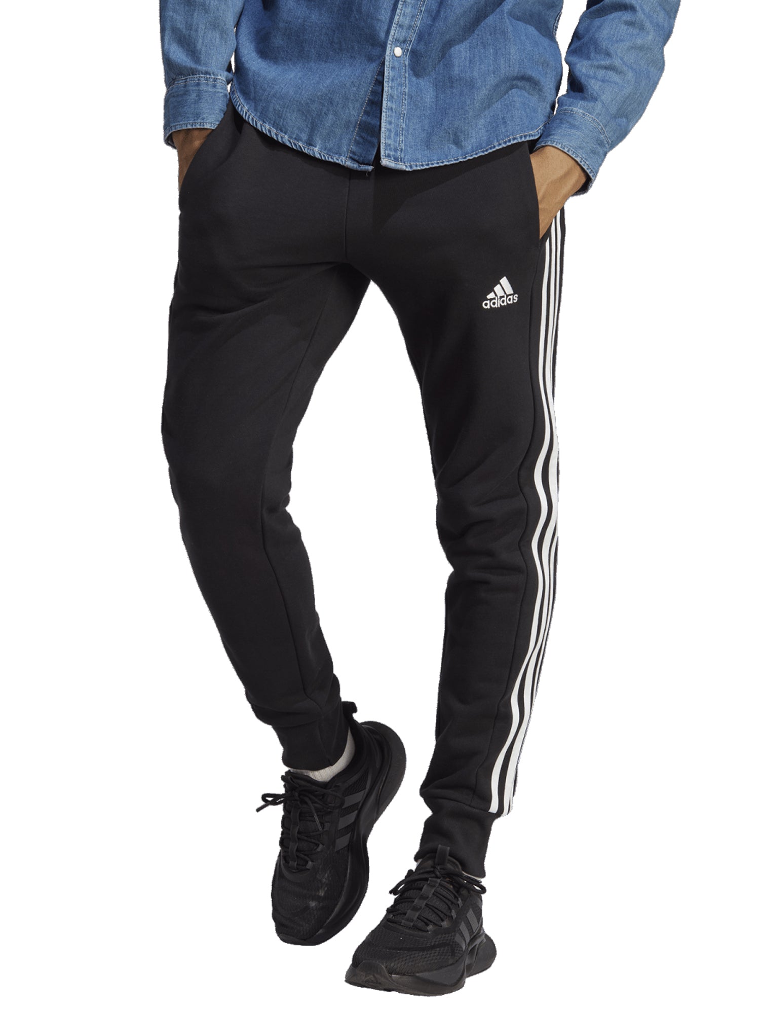 ADIDAS PANTALONI ADICOLOR CLASSICS 3-STRIPES NERO