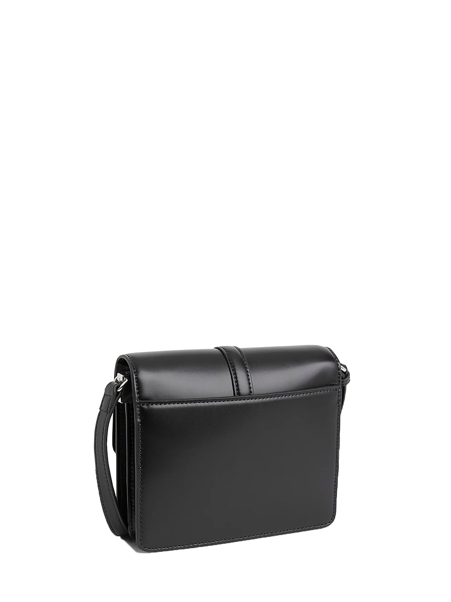 CALVIN KLEIN BORSA A TRACOLLA ARCHIVE HARDWARE SHOULDER NERO