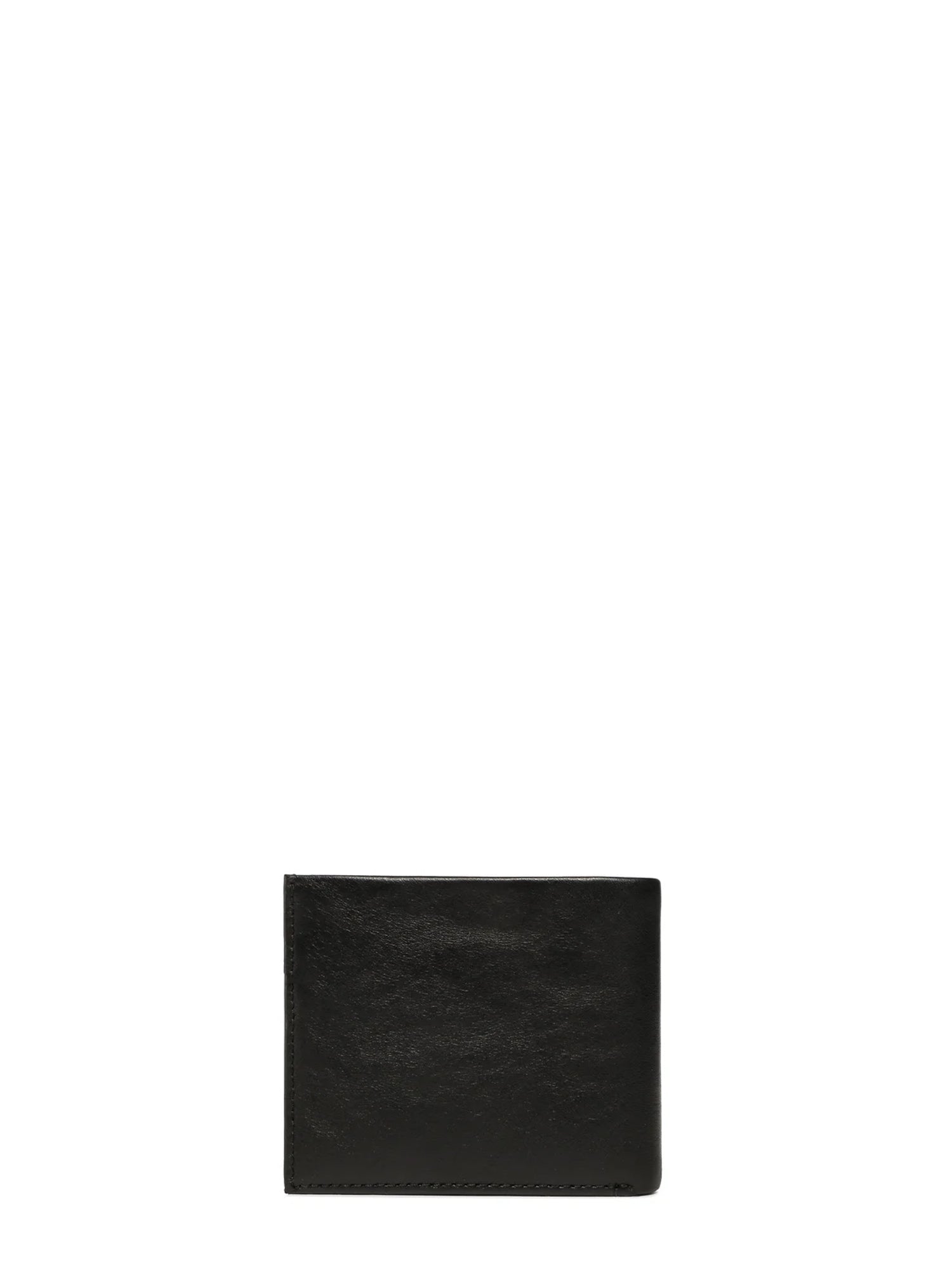 CALVIN KLEIN ACCESSORIES PORTAFOGLI LOGO HARDWARE BIFOLD NERO