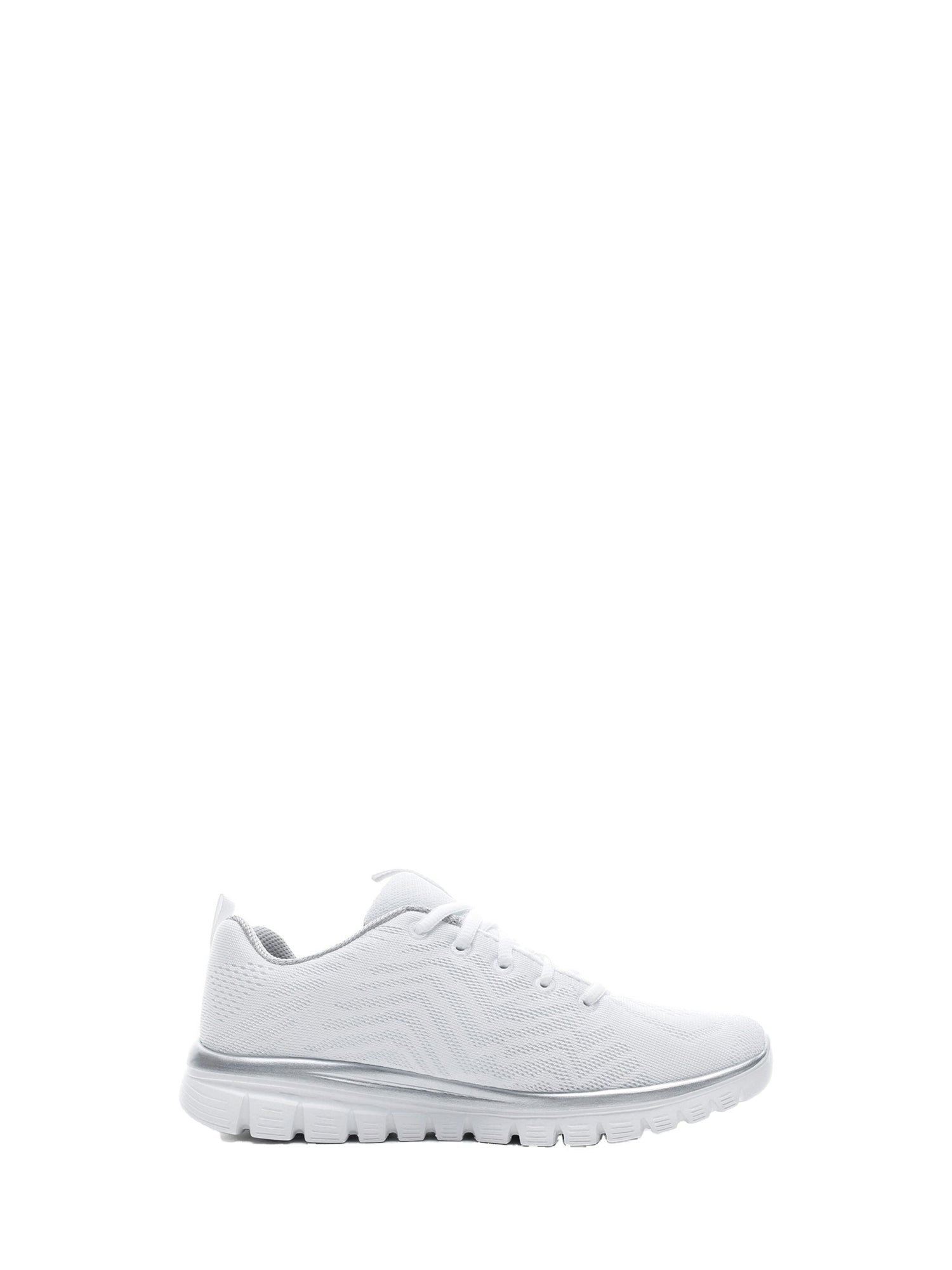 SKECHERS GET CONNECTED SNEAKERS BIANCO