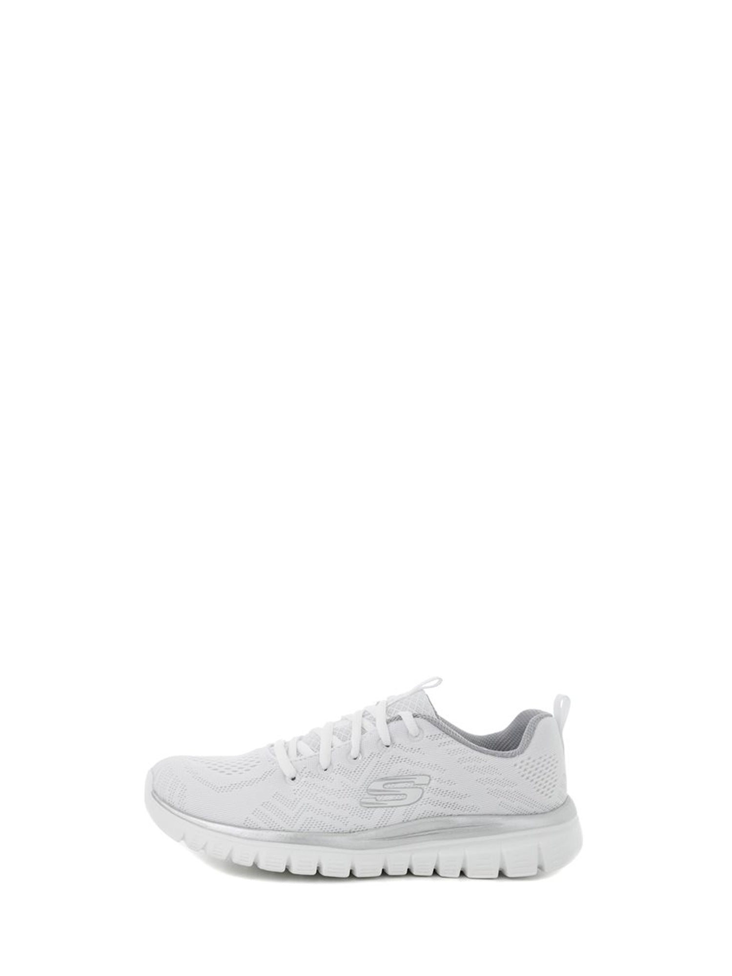 SKECHERS GET CONNECTED SNEAKERS BIANCO