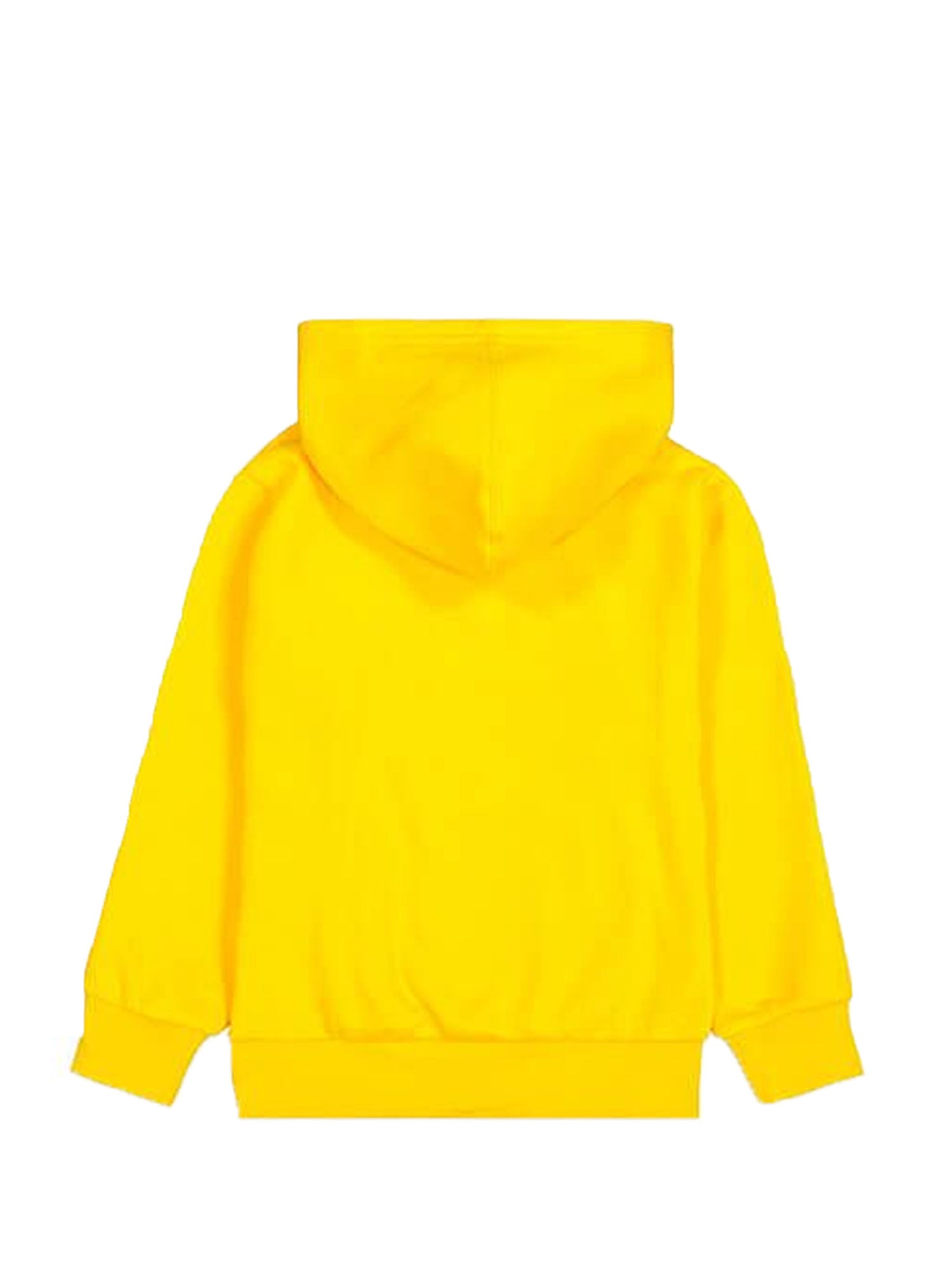 CHAMPION FELPA CON CAPPUCCIO GIALLO