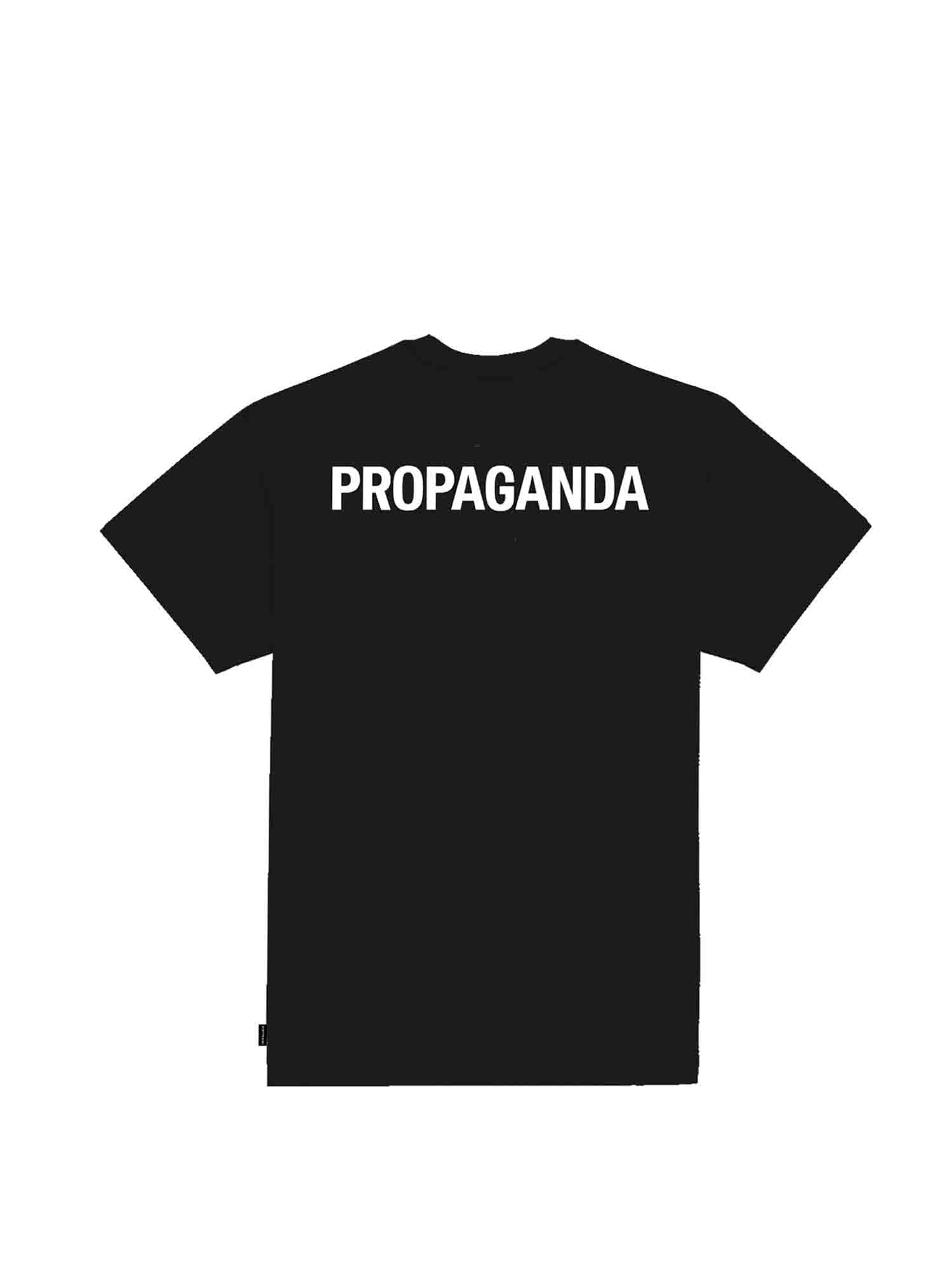 PROPAGANDA T-SHIRT LOGO CLASSIC NERO